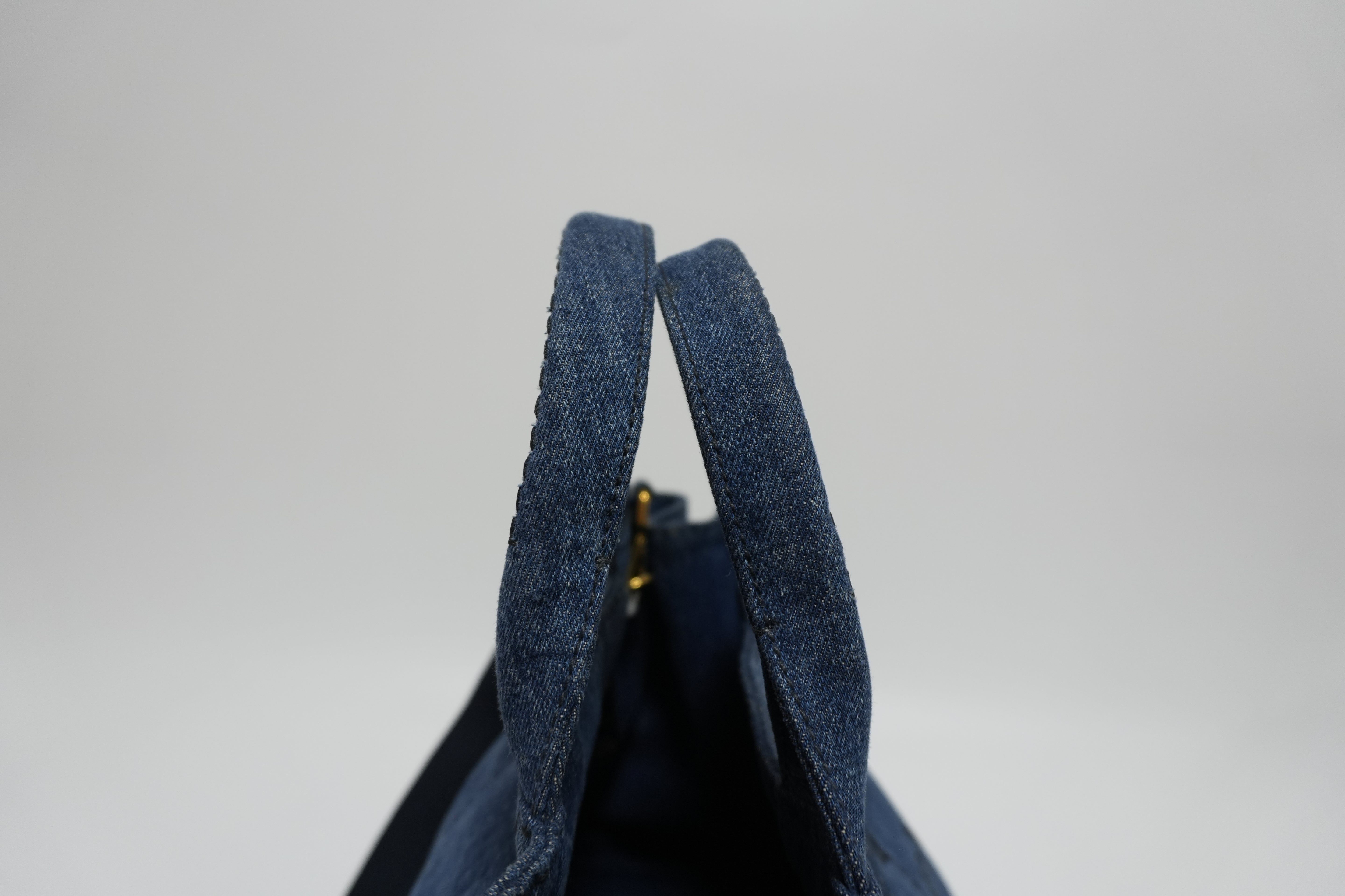 Prada Denim Canapa Two Way Used