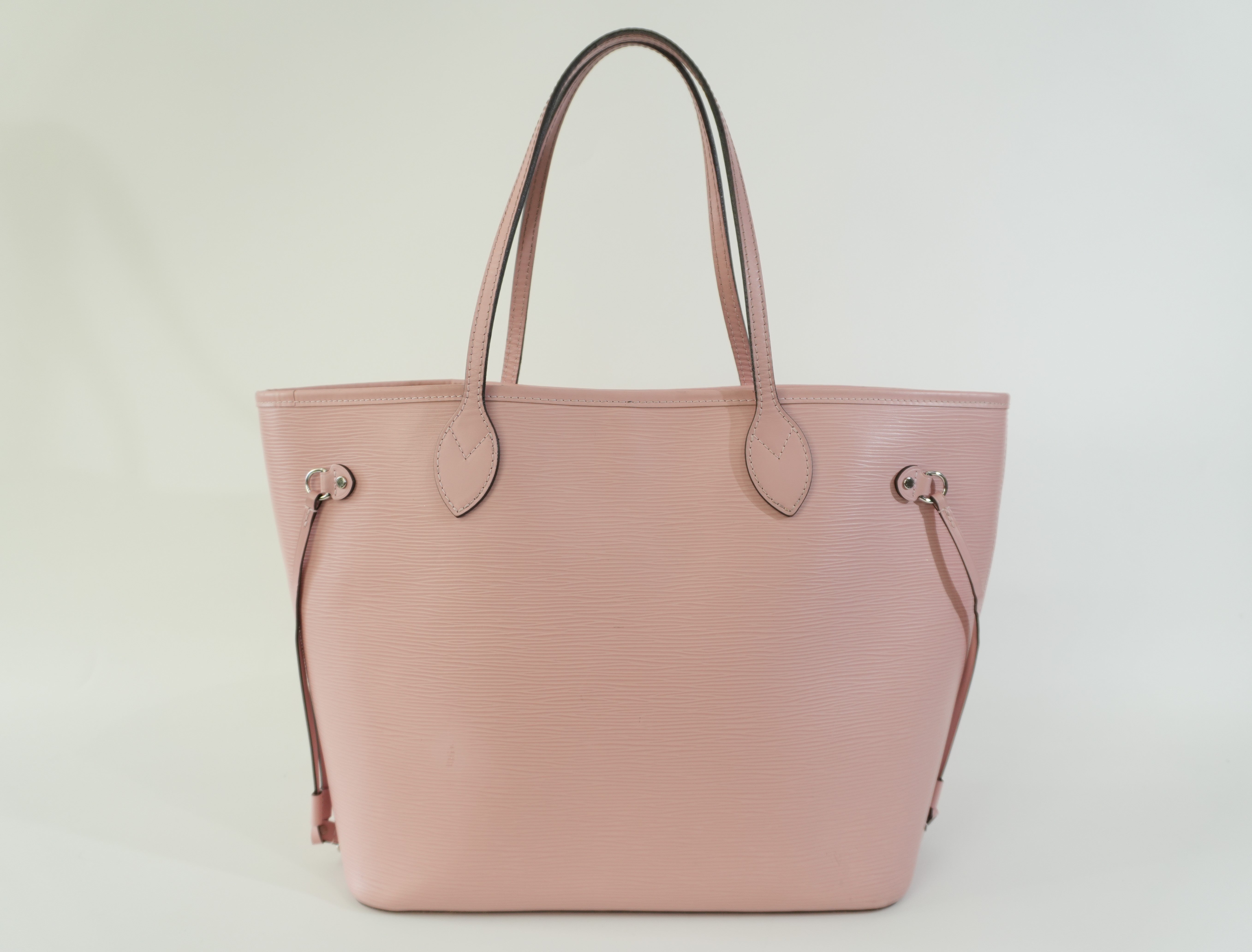 Pre-owned Louis Vuitton Epi Leather Neverfull MM Tote Bag Pink