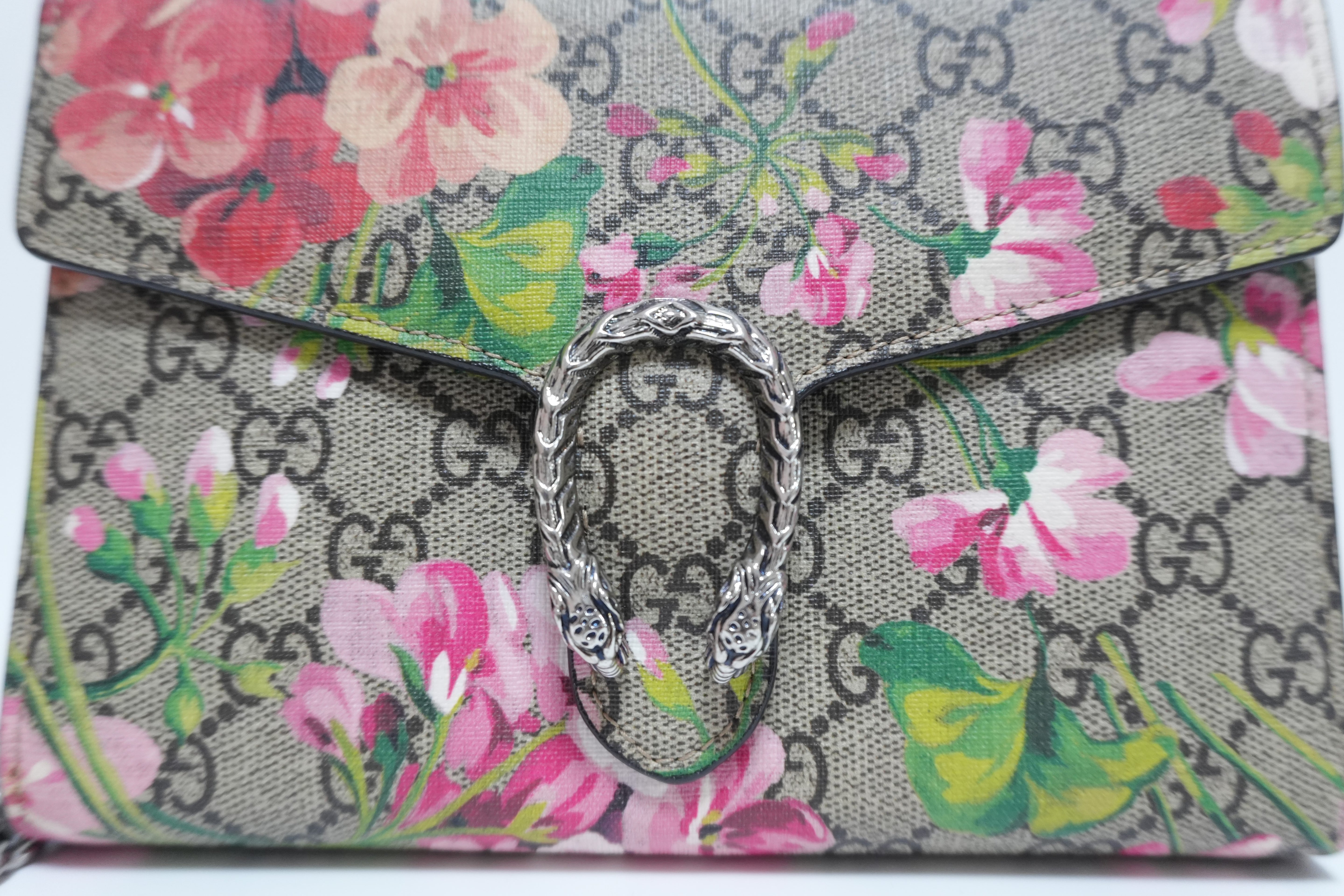 Gucci Dionysus Blooms Shoulder Bag Used