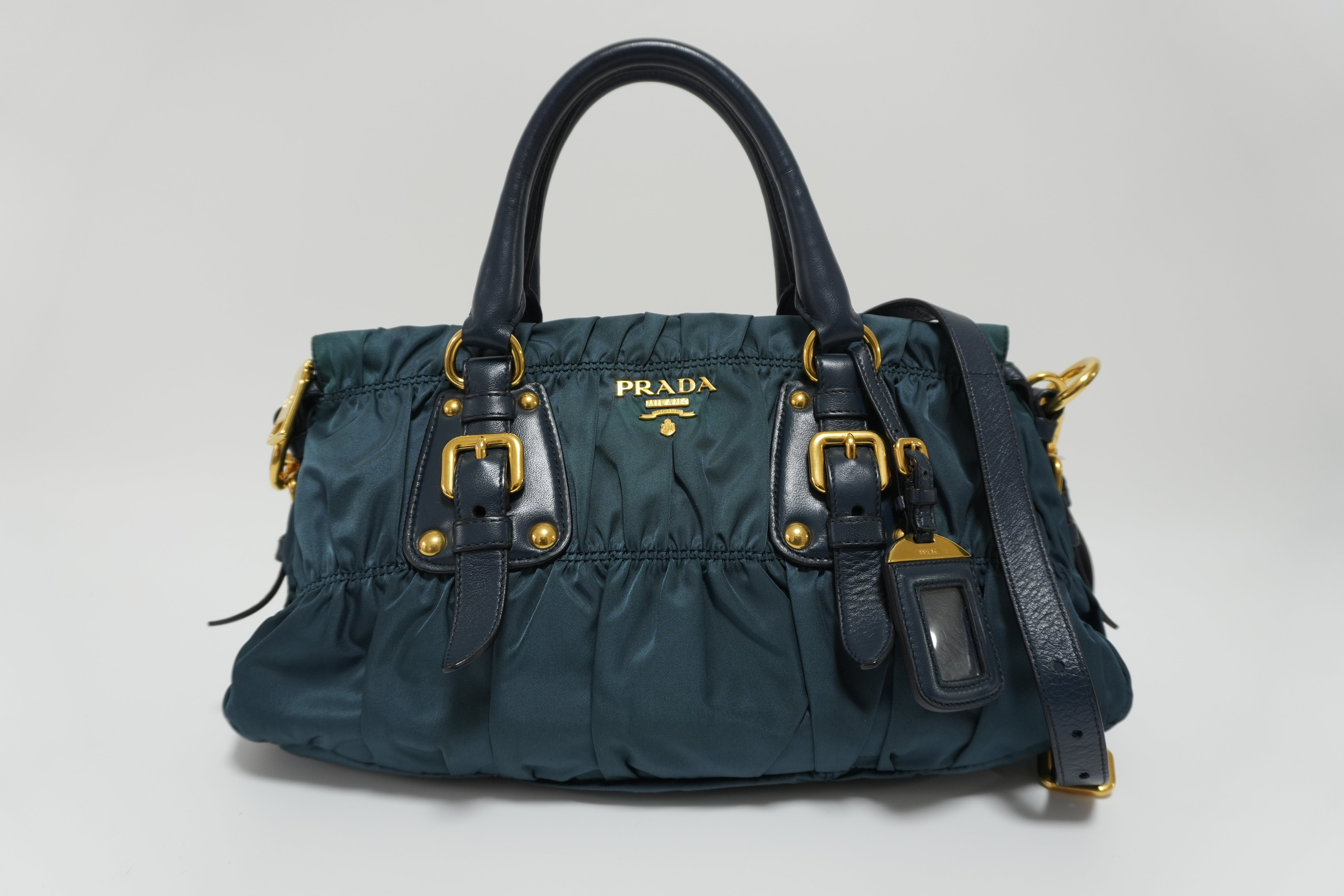 Prada Gaufre Two Way Bag Used