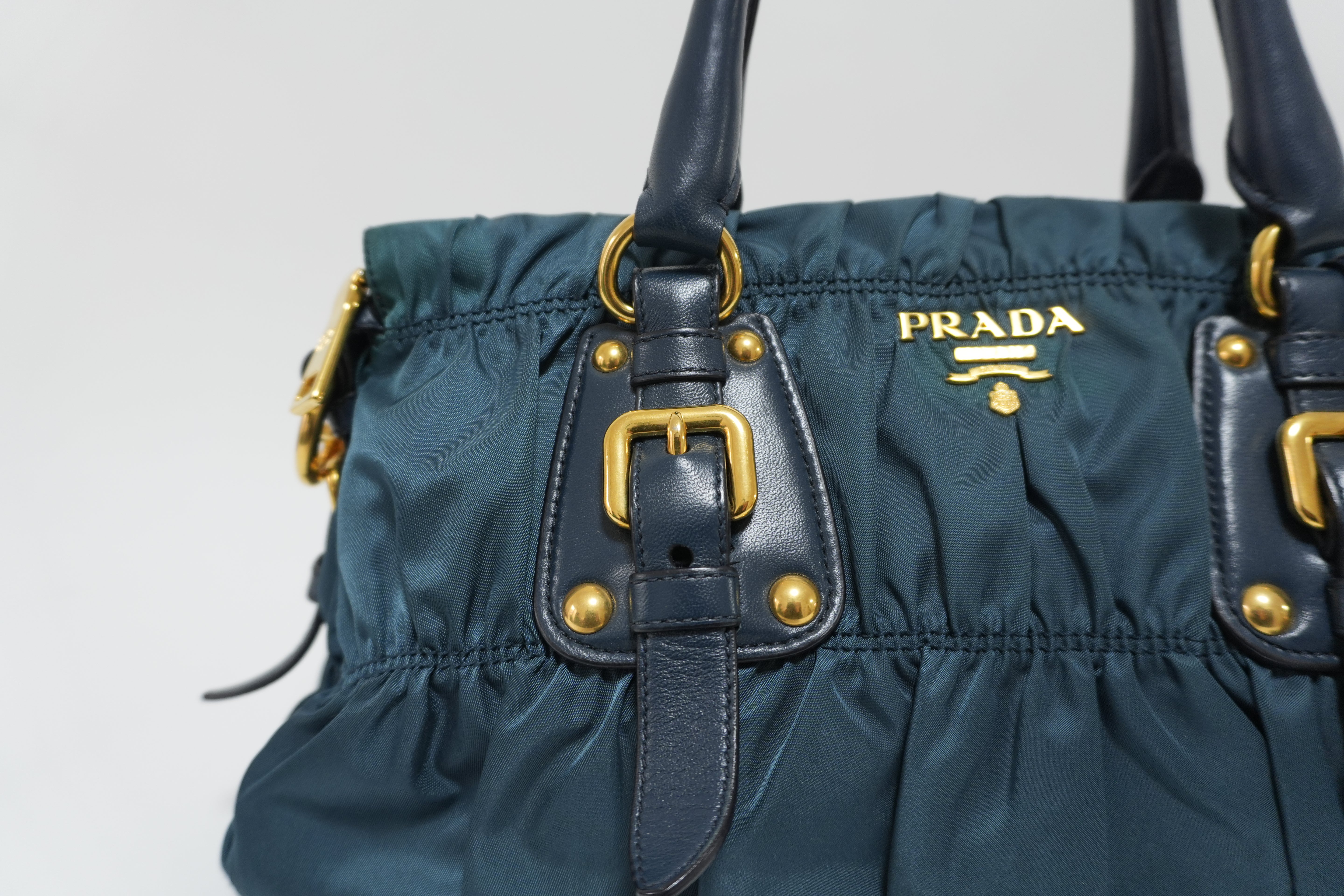 Prada Gaufre Two Way Bag Used