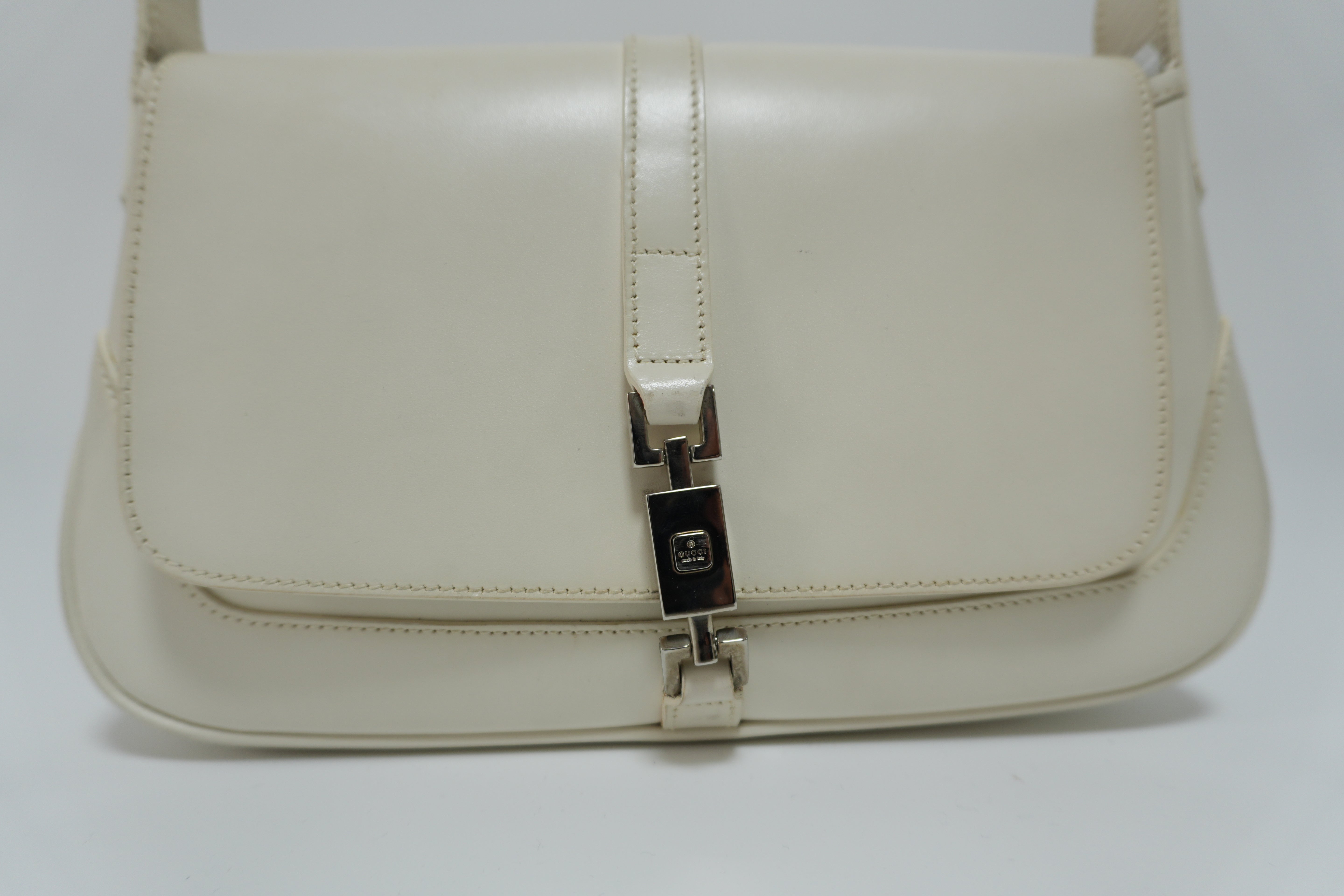 Gucci Jackie Shoulder Bag White Used