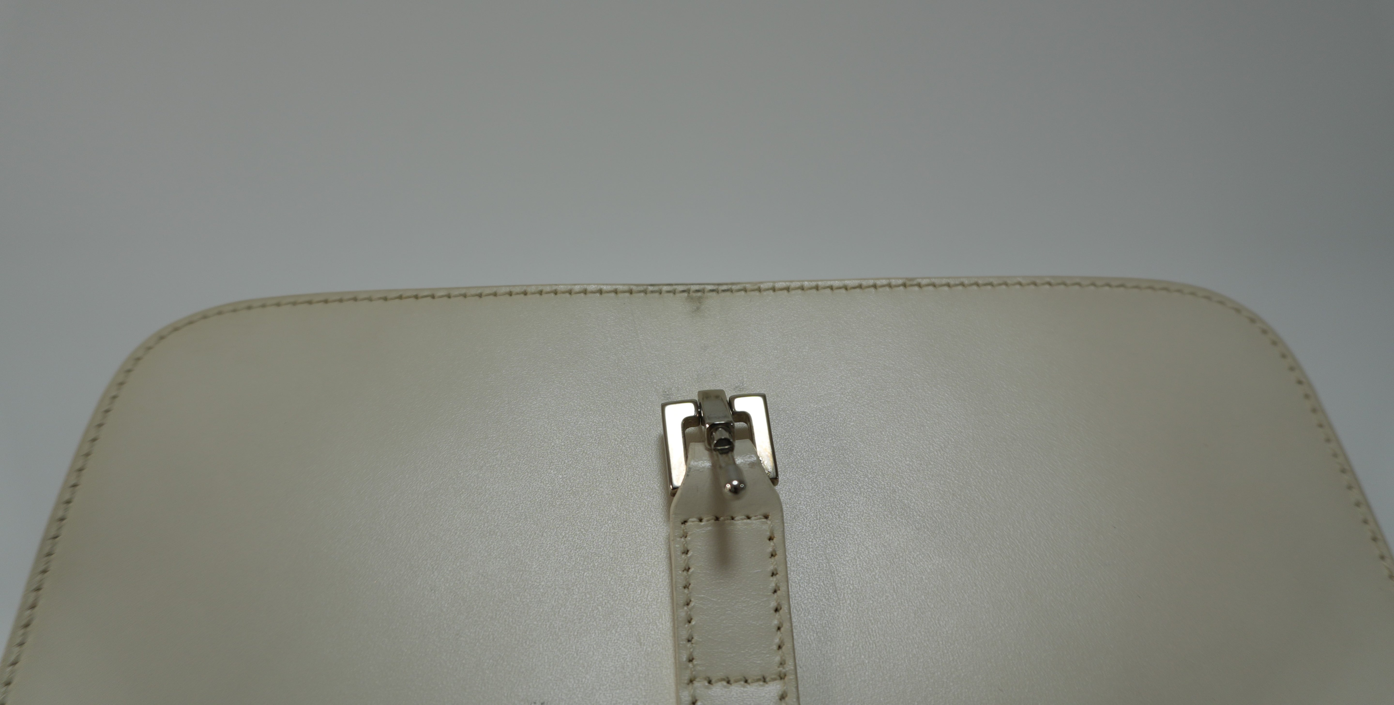 Gucci Jackie Shoulder Bag White Used