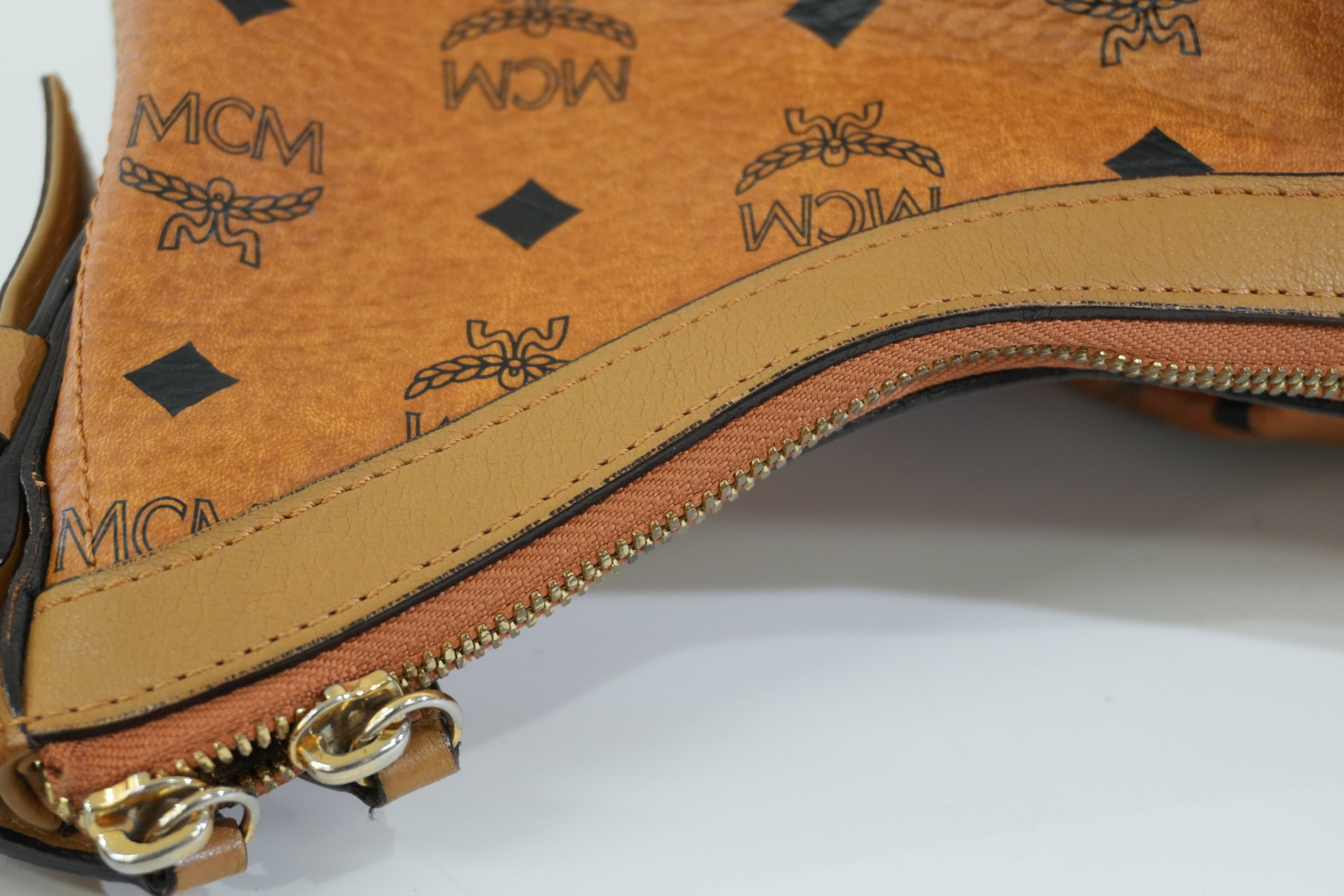Pre-owned MCM Hobo Shoulder Bag Cognac
