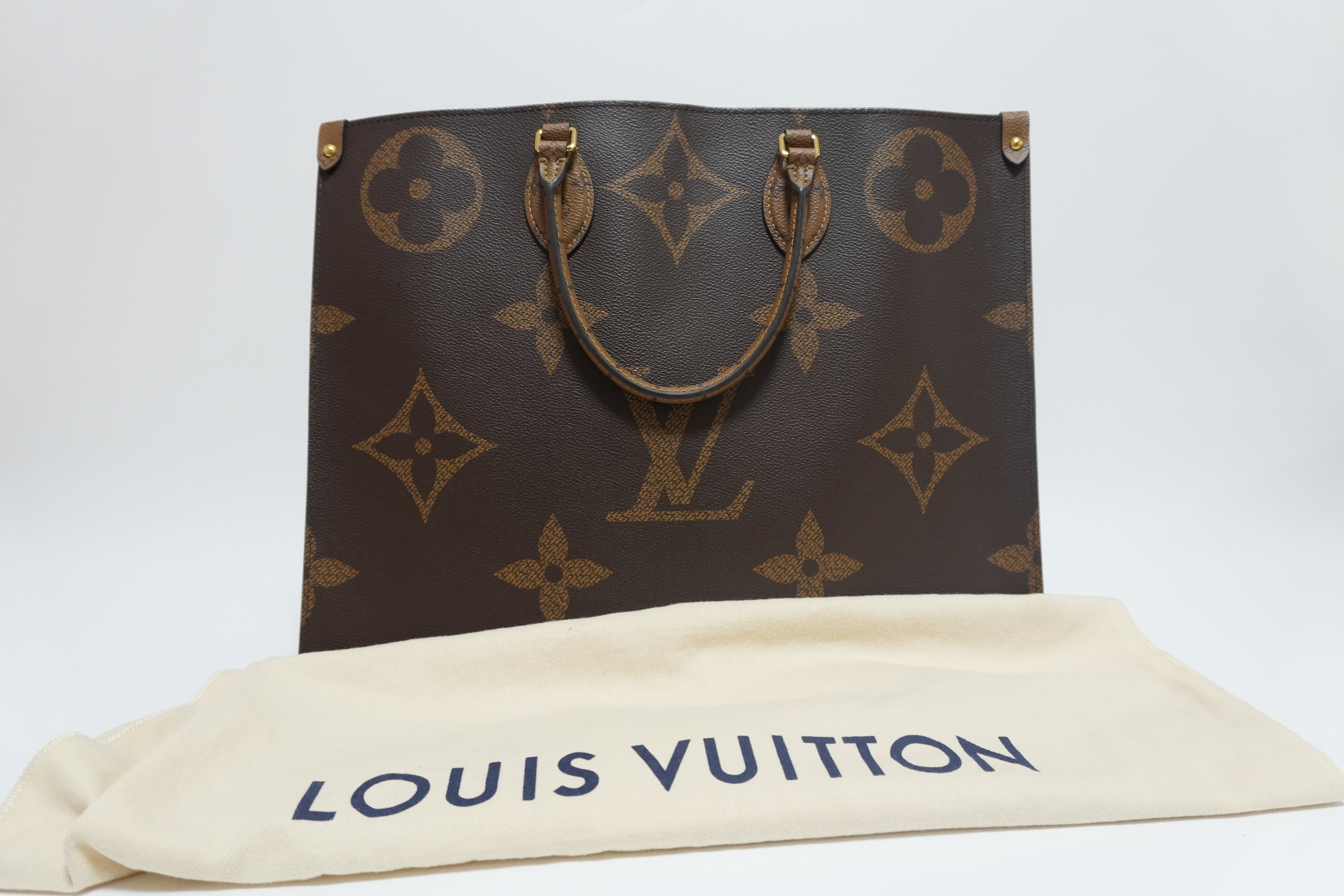 Louis Vuitton Giant Monogram Reverse On the Go GM Used