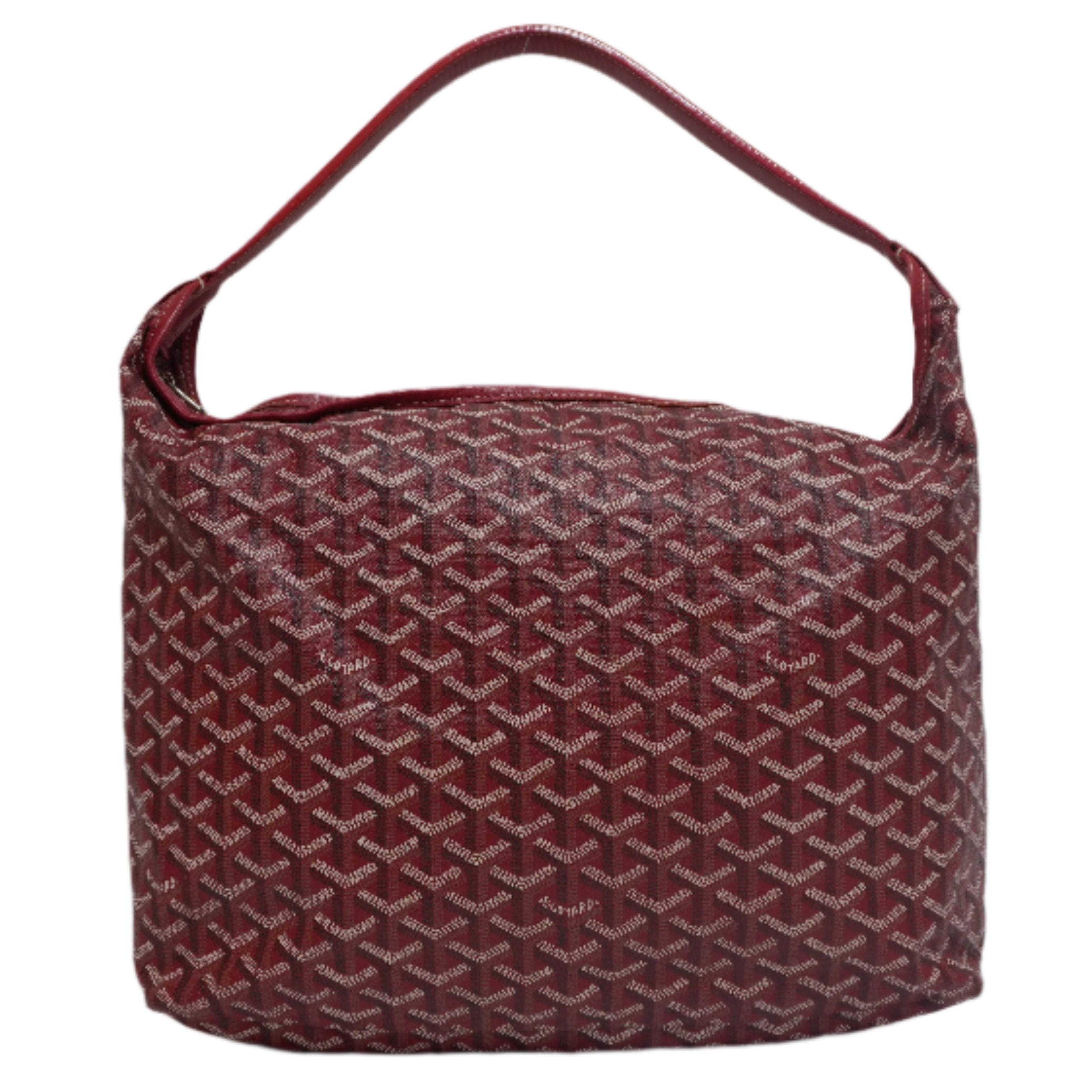 Goyard Fidji Hobo Bag Red Used