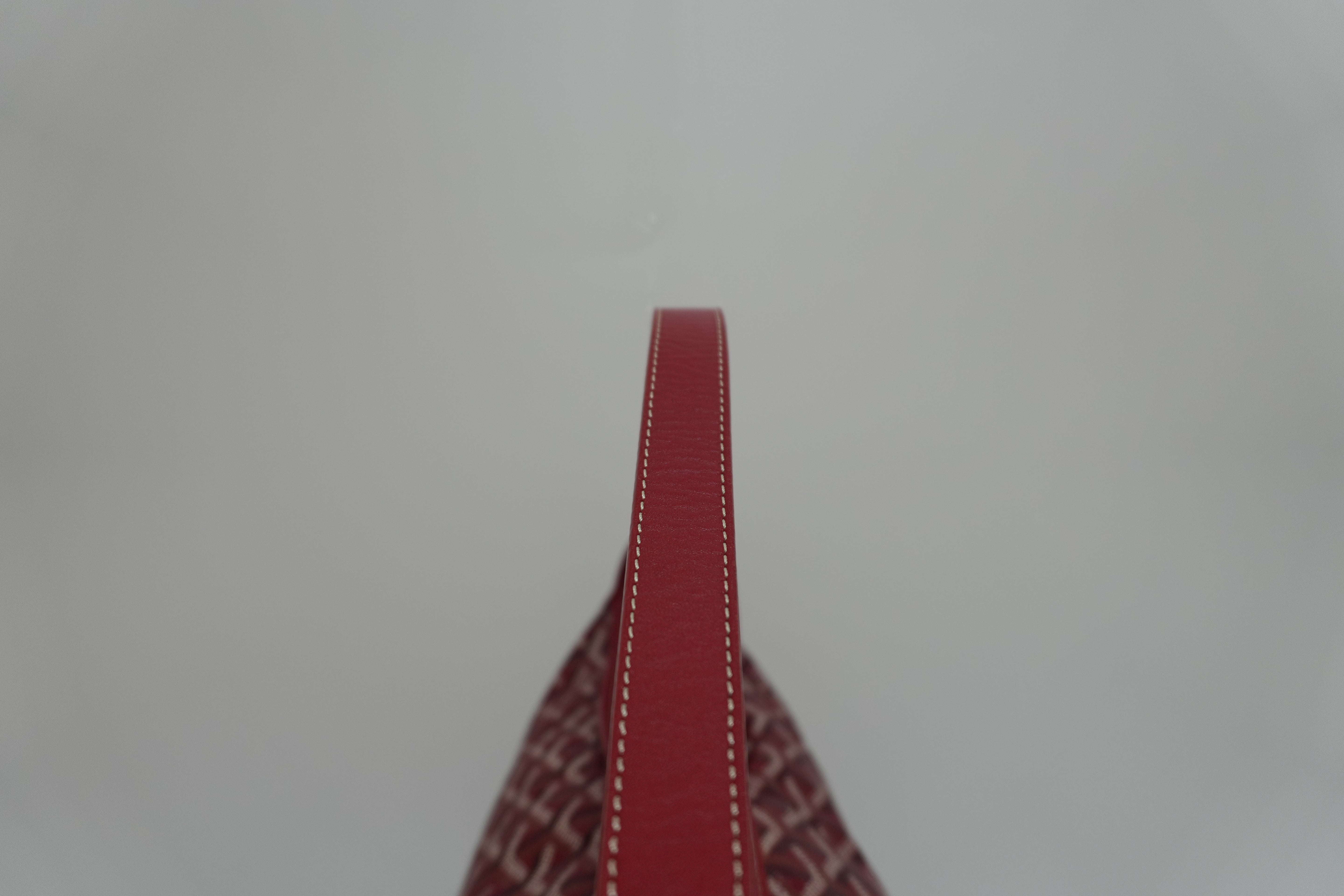 Goyard Fidji Hobo Bag Red Used