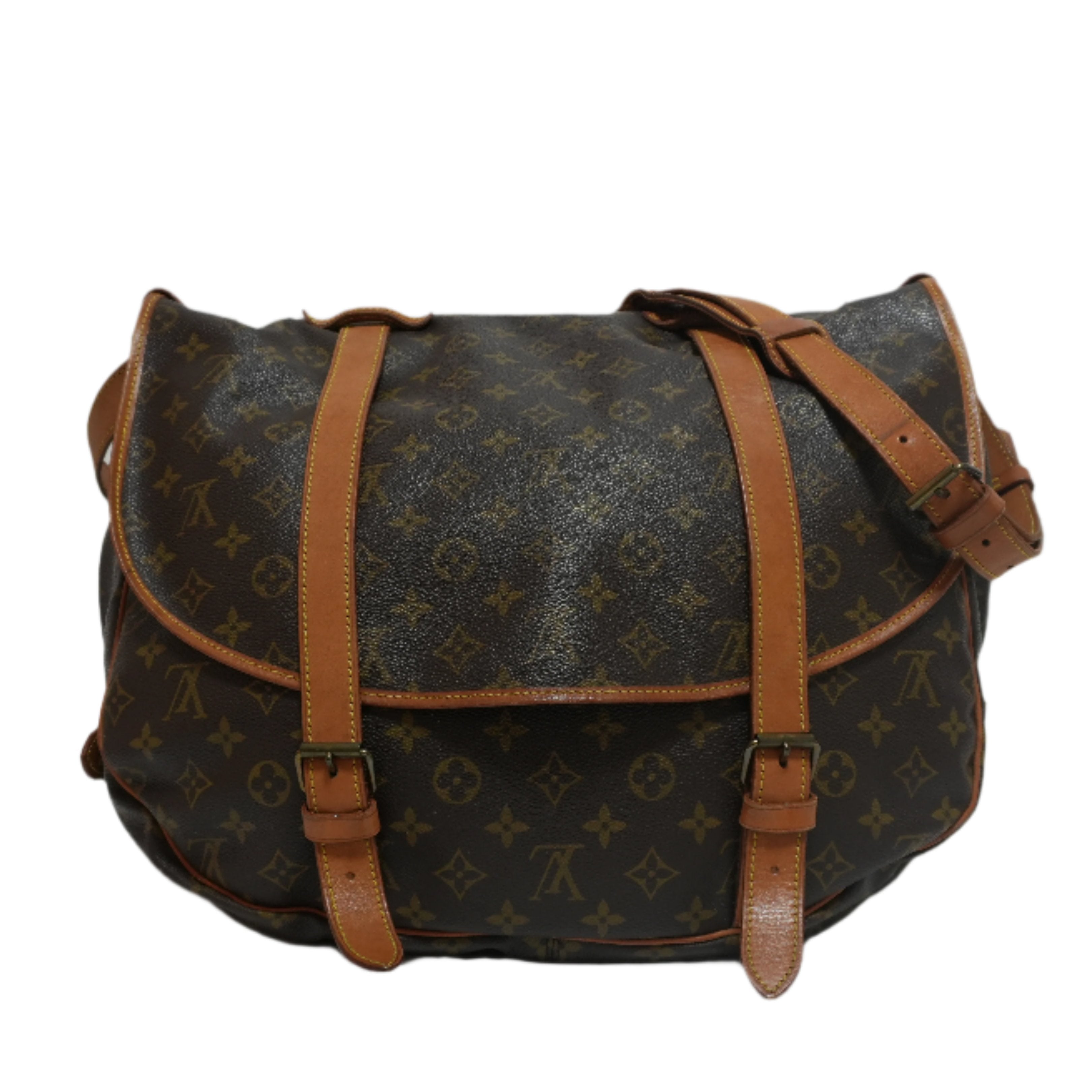 Louis Vuitton Monogram Saumur 43 Messenger Bag Used