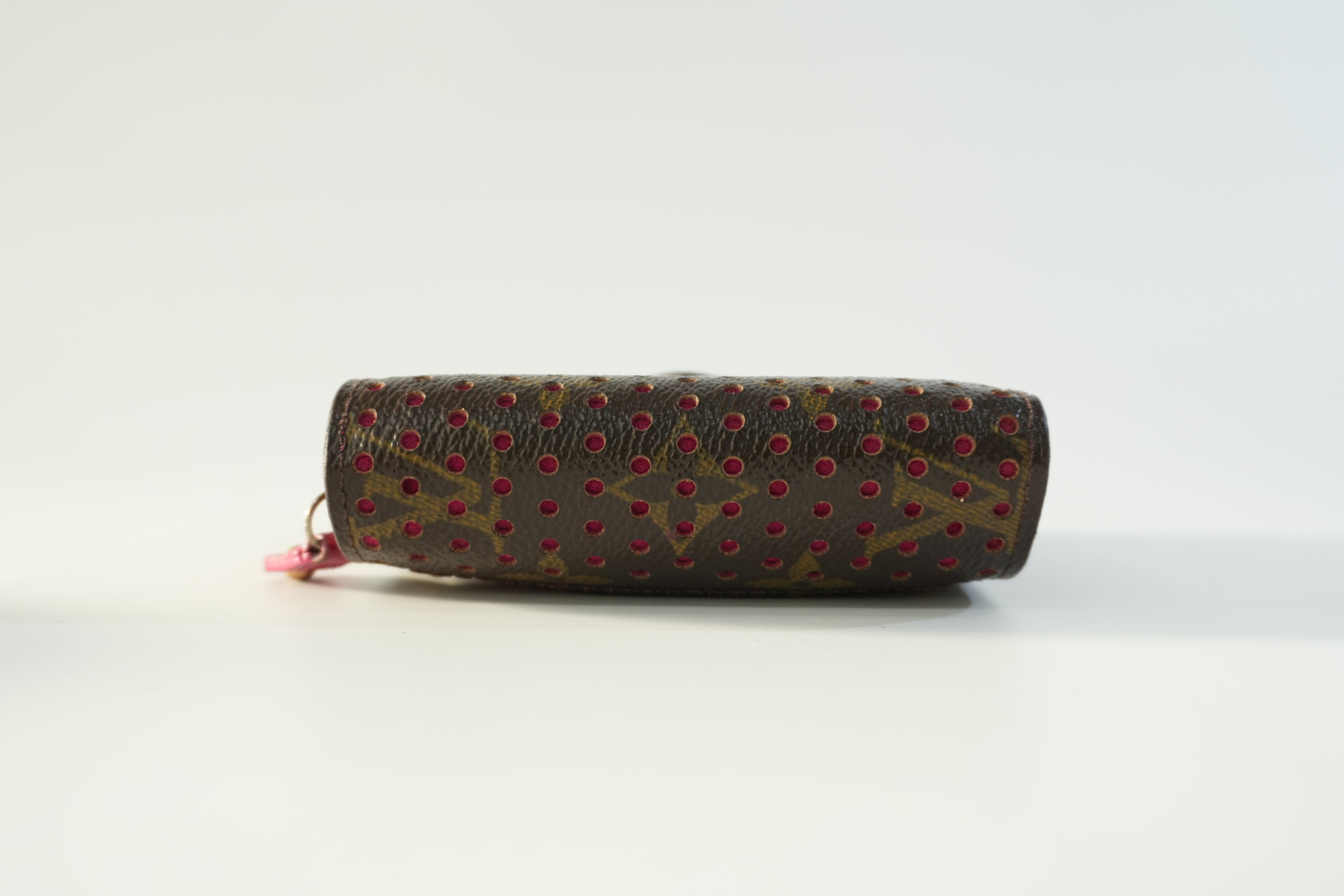 Pre-owned Louis Vuitton Monogram Perforated Compact Wallet