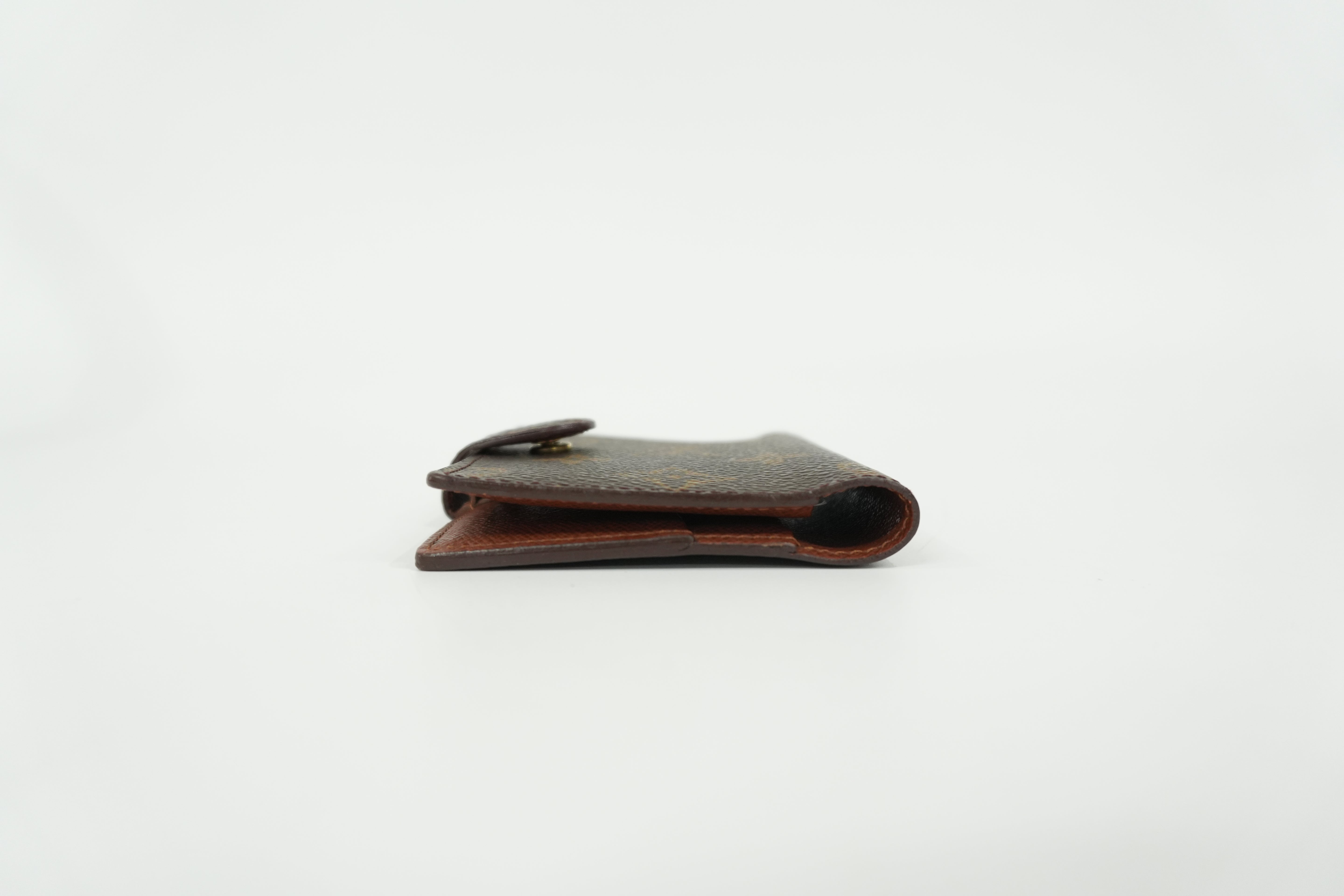 Pre-owned Louis Vuitton Monogram Agenda Card Cover