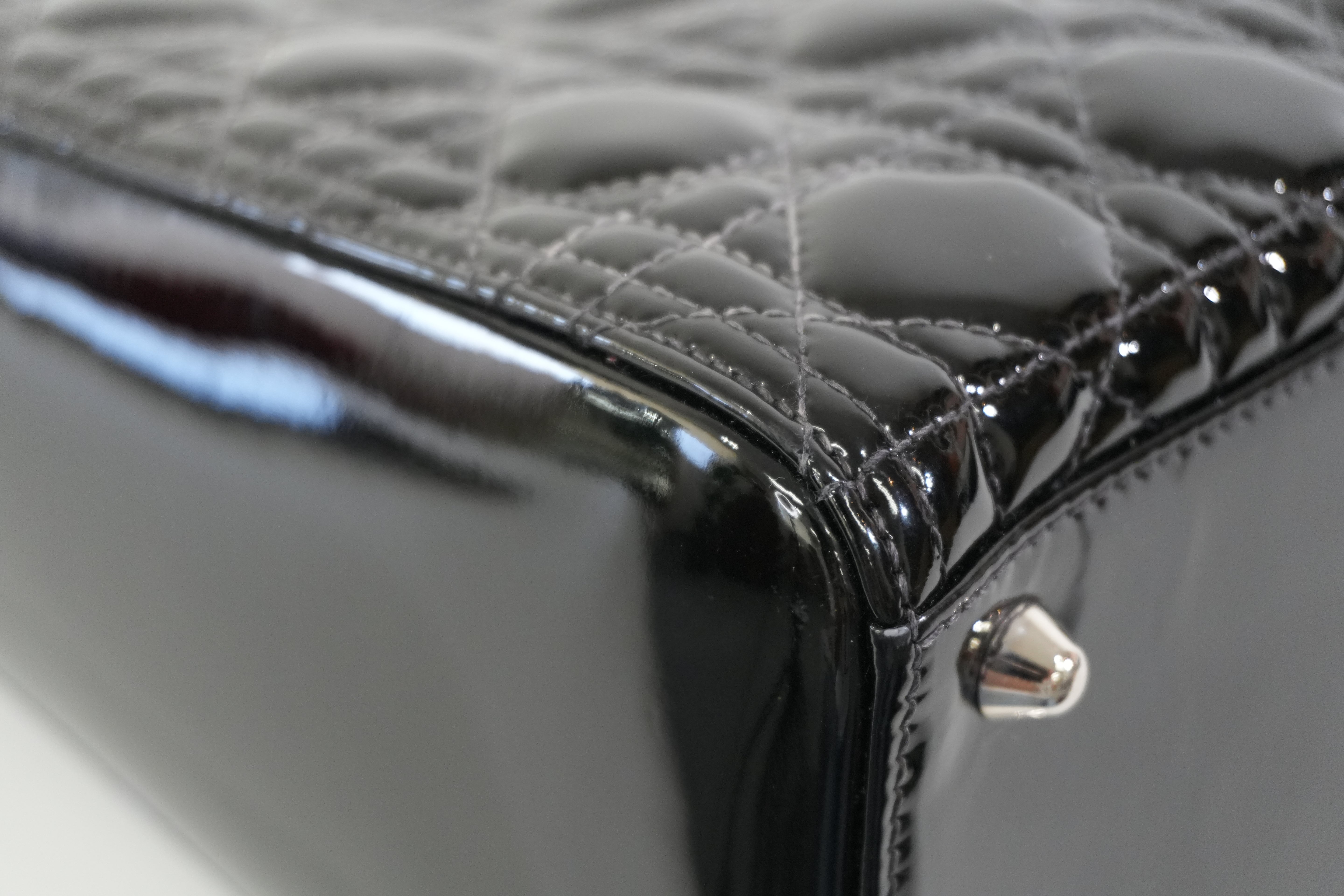 Pre-owned Lady Dior Handbag Black