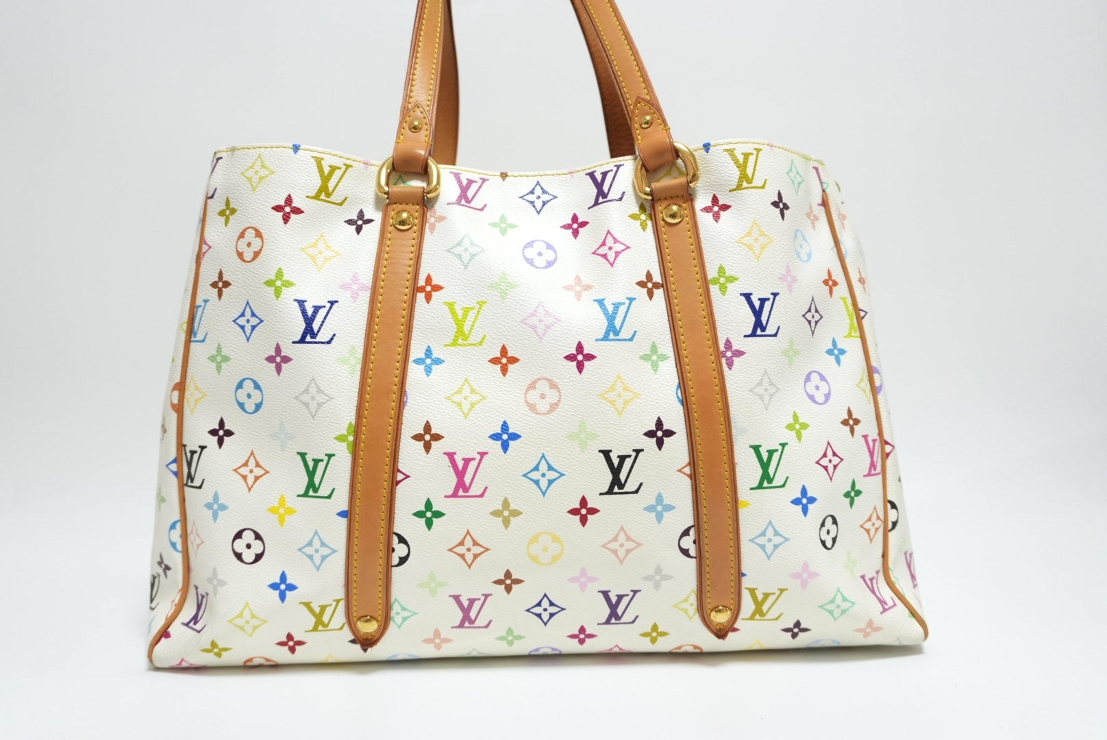 Louis Vuitton Multicolor Aurelia MM Shoulder Tote Bag Used