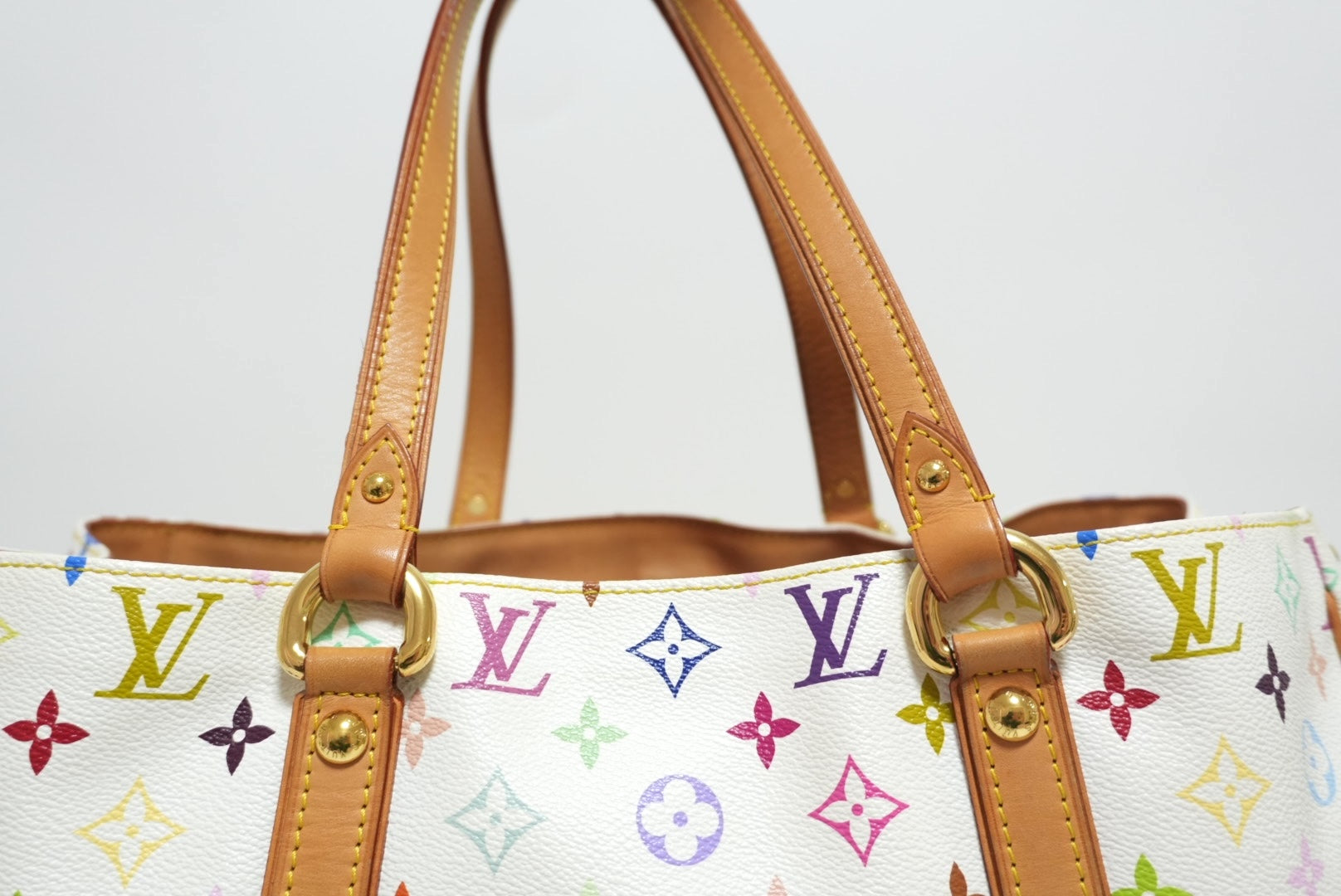 Louis Vuitton Multicolor Aurelia MM Shoulder Tote Bag Used