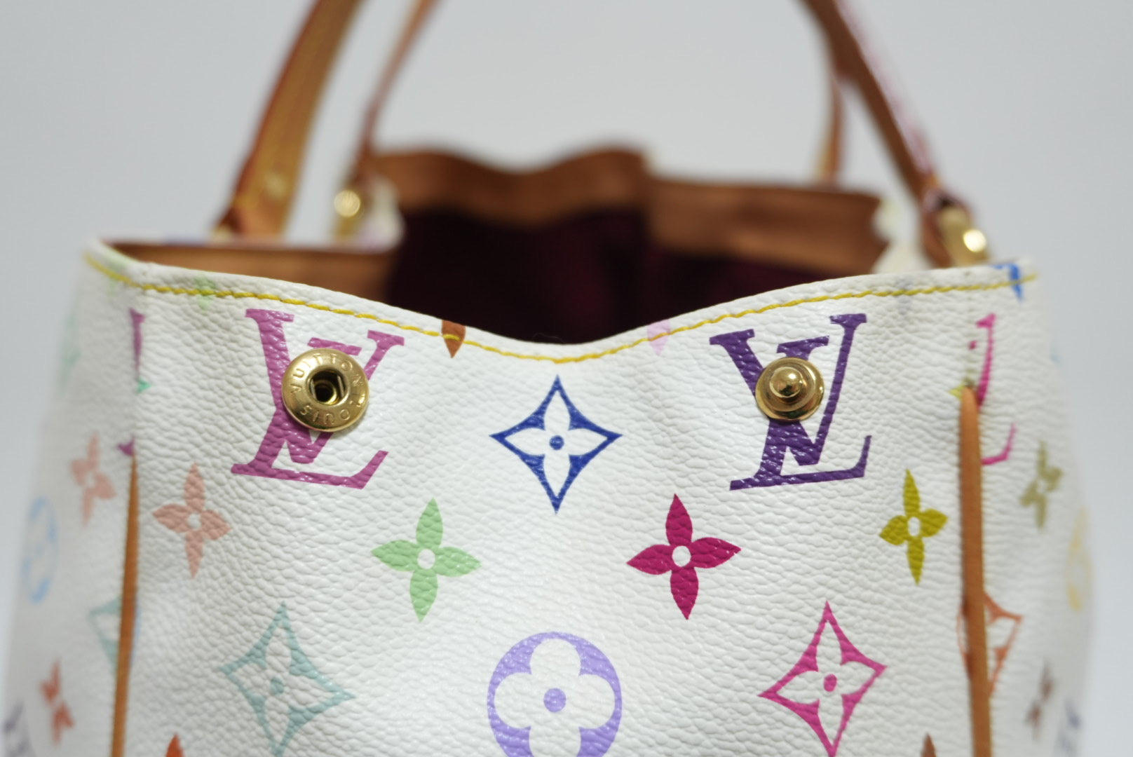 Louis Vuitton Multicolor Aurelia MM Shoulder Tote Bag Used