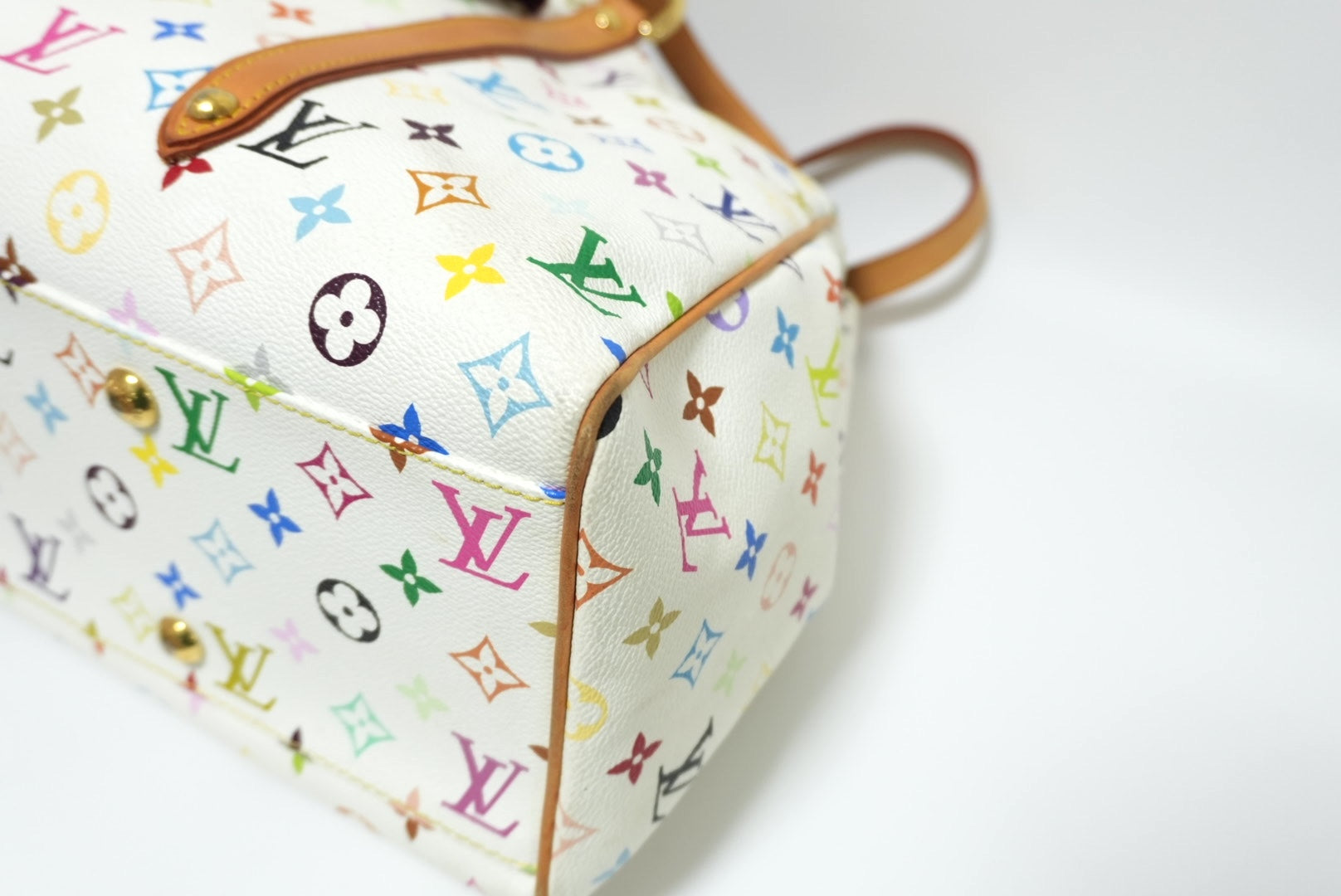 Louis Vuitton Multicolor Aurelia MM Shoulder Tote Bag Used