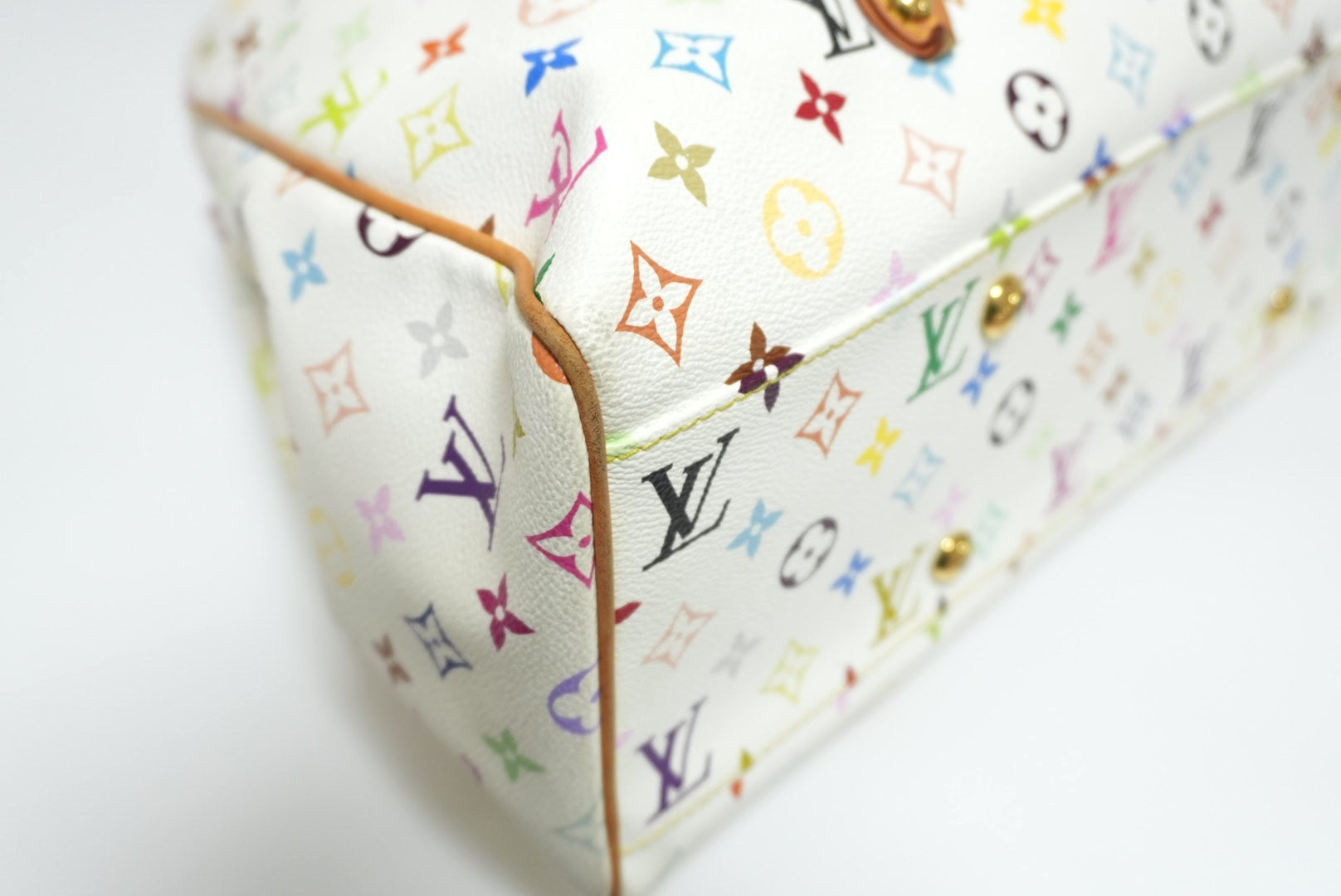 Louis Vuitton Multicolor Aurelia MM Shoulder Tote Bag Used