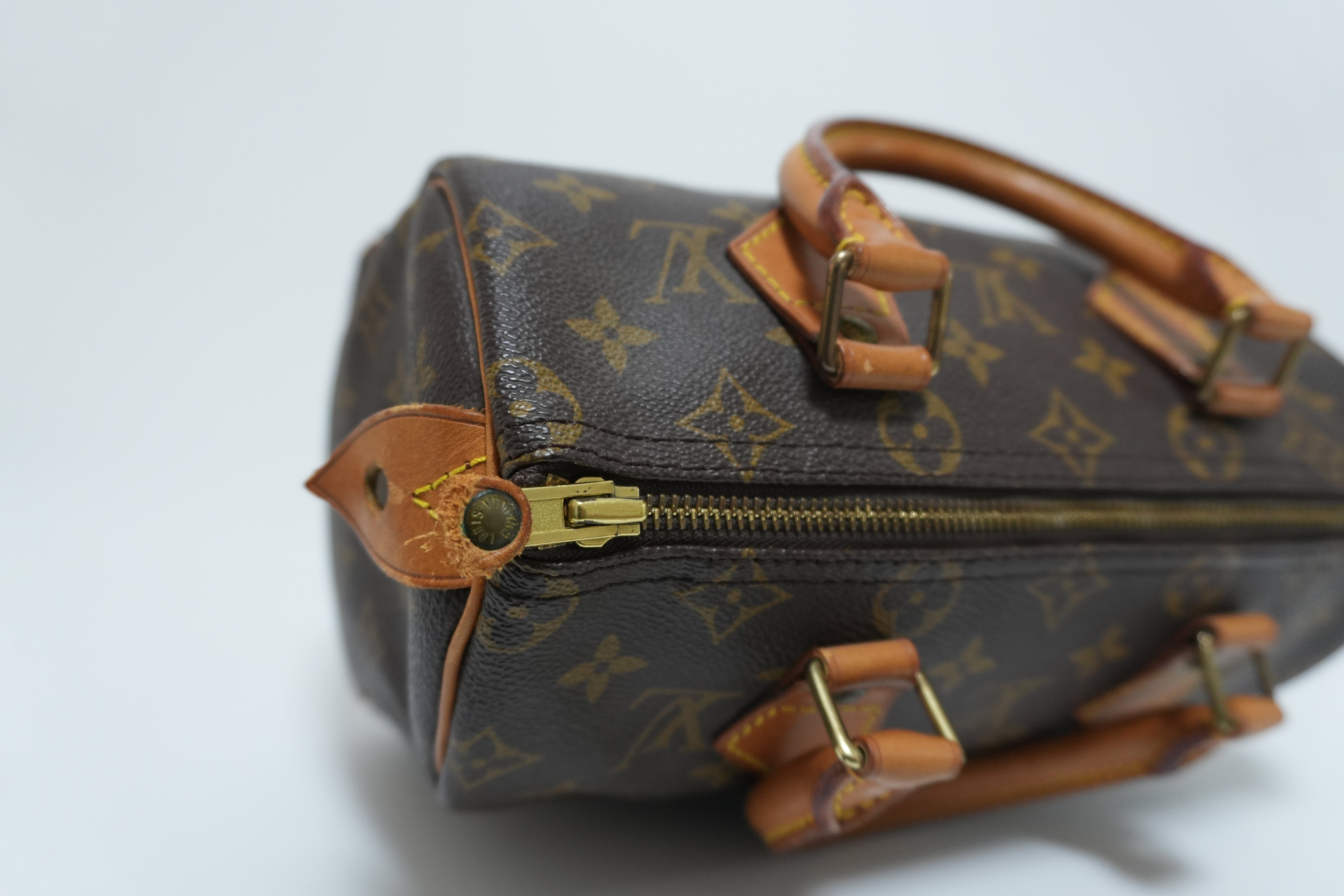 Louis Vuitton Monogram Speedy 25 Handbag Used