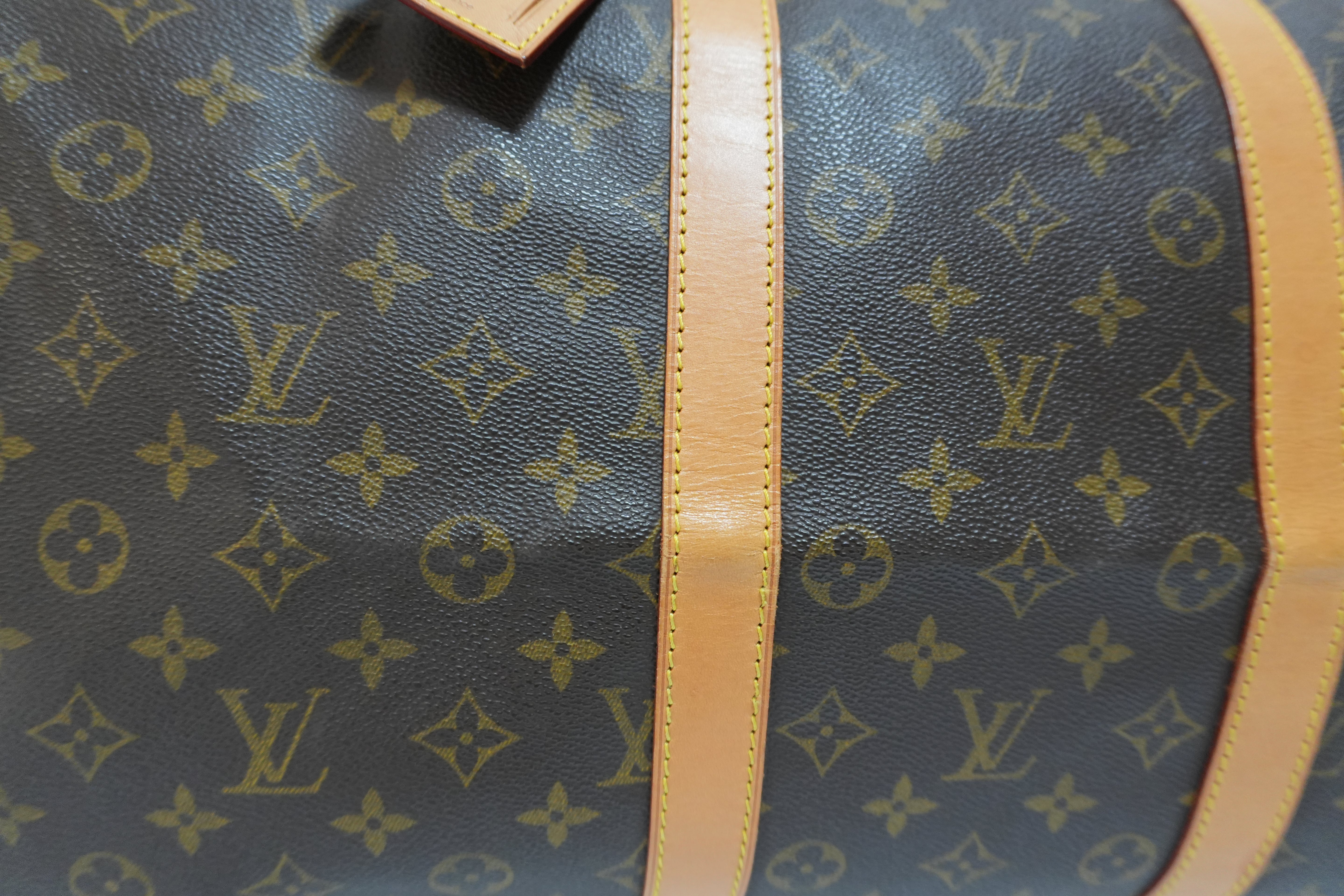 Louis Vuitton Monogram Keepall 55 Bandouliere Used