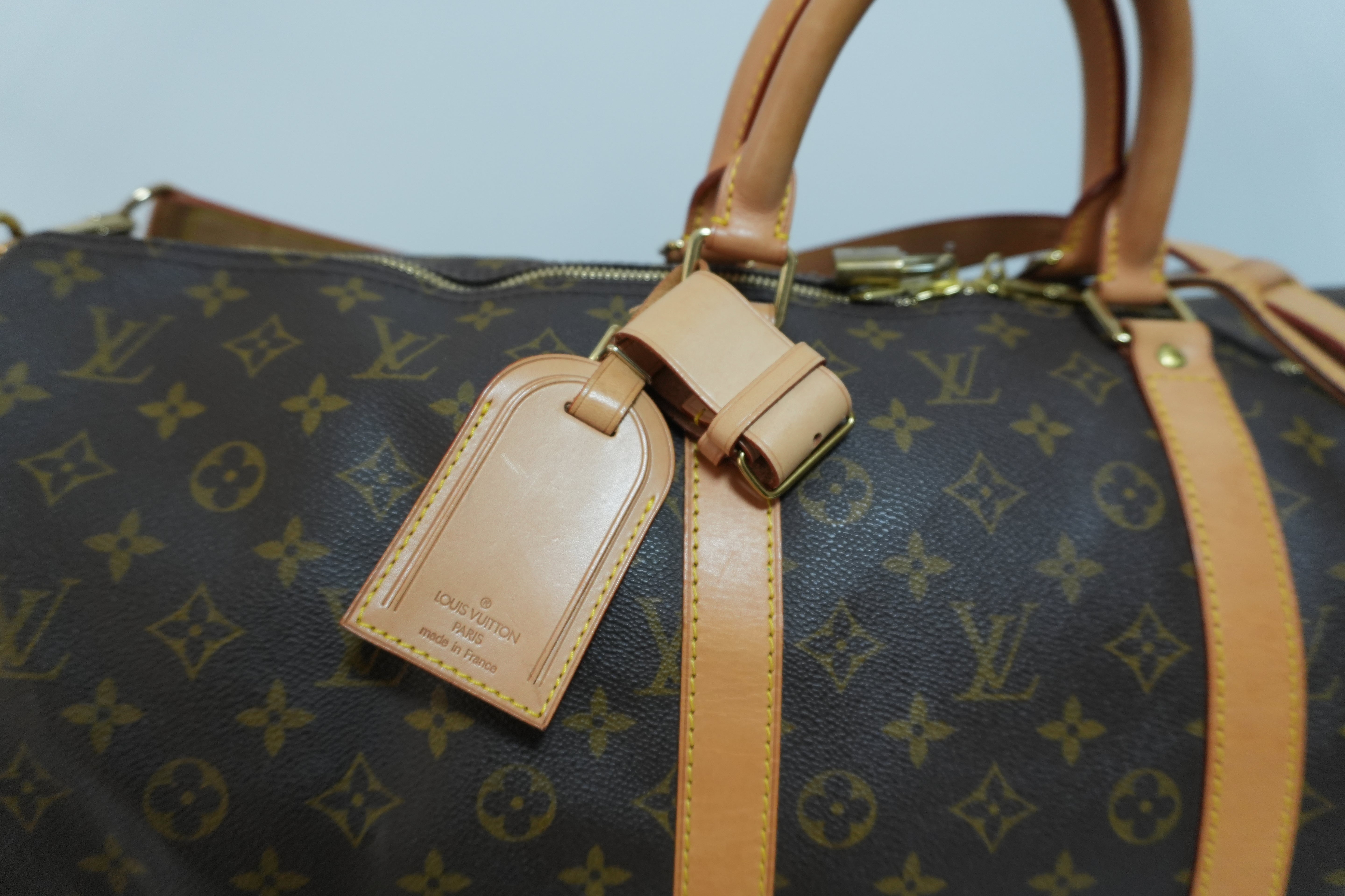 Louis Vuitton Monogram Keepall 55 Bandouliere Used