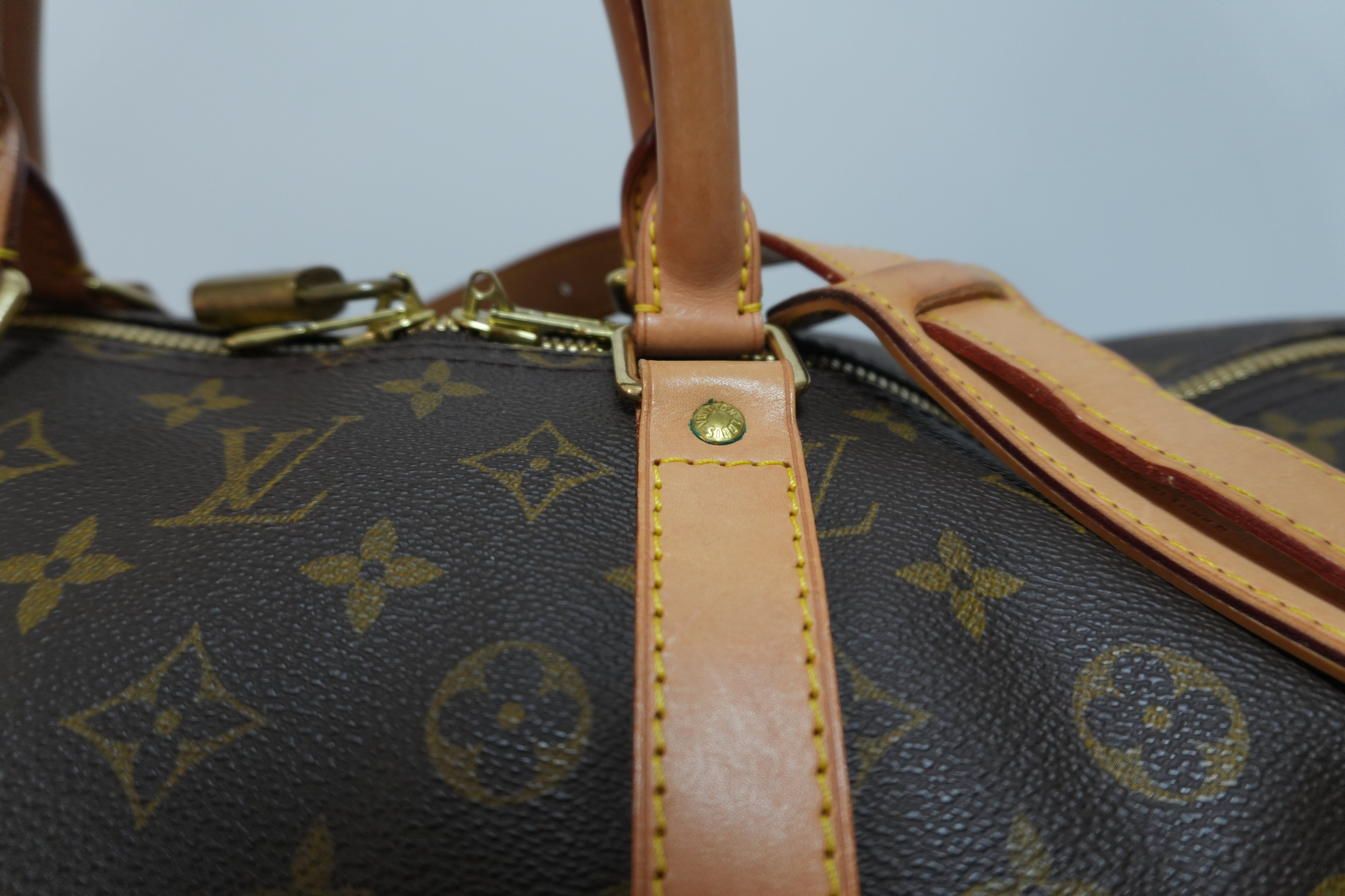 Louis Vuitton Monogram Keepall 55 Bandouliere Used