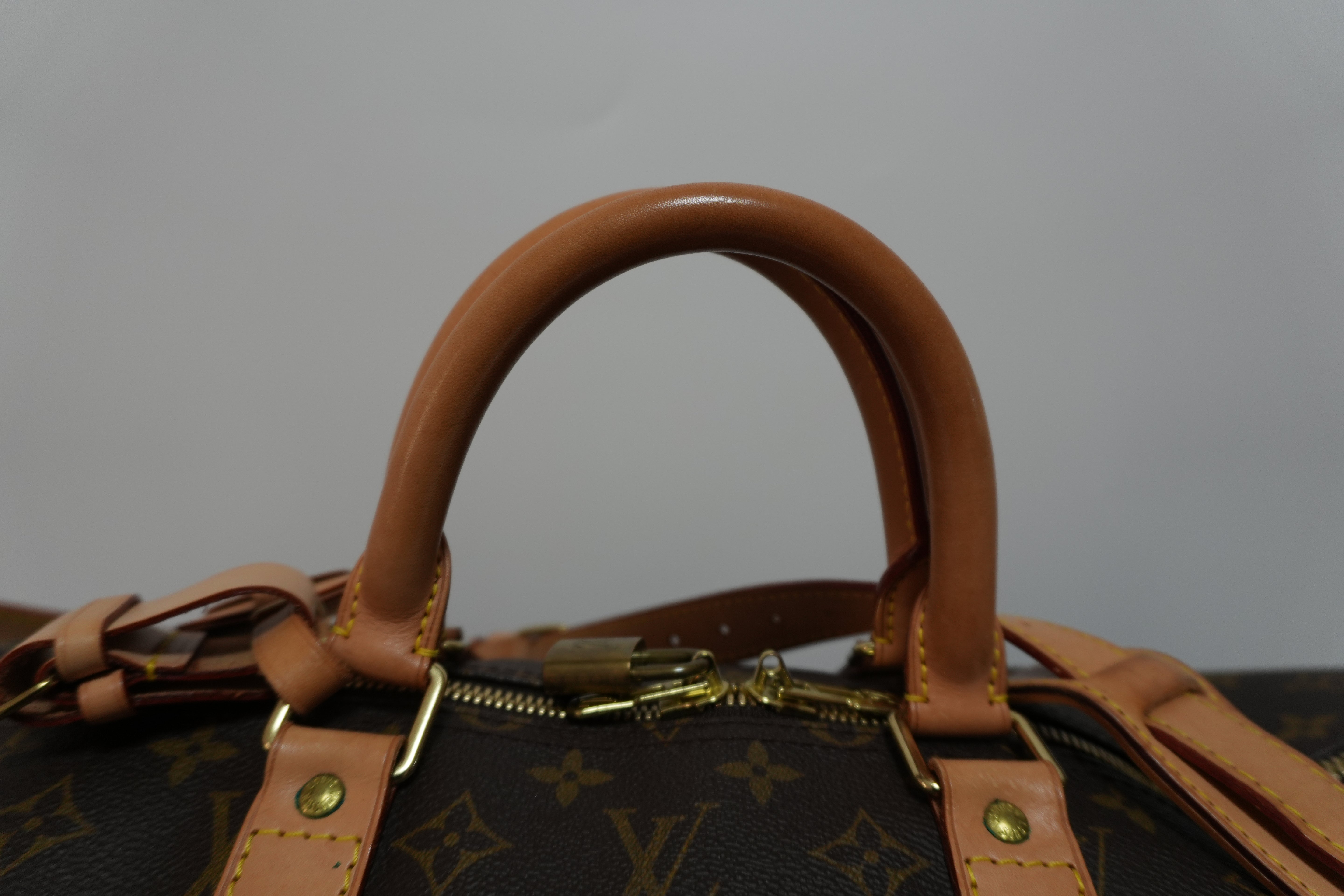 Louis Vuitton Monogram Keepall 55 Bandouliere Used