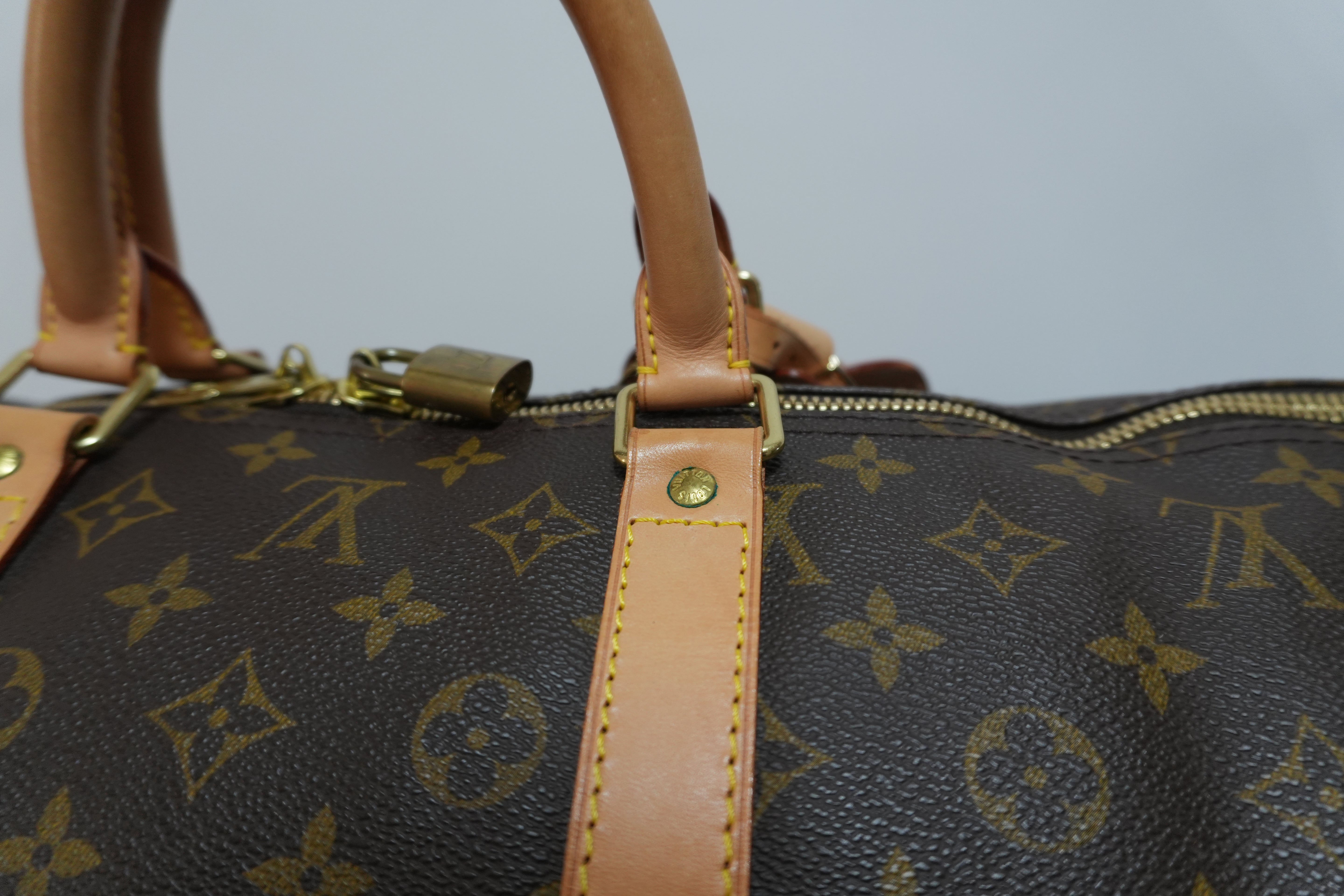 Louis Vuitton Monogram Keepall 55 Bandouliere Used