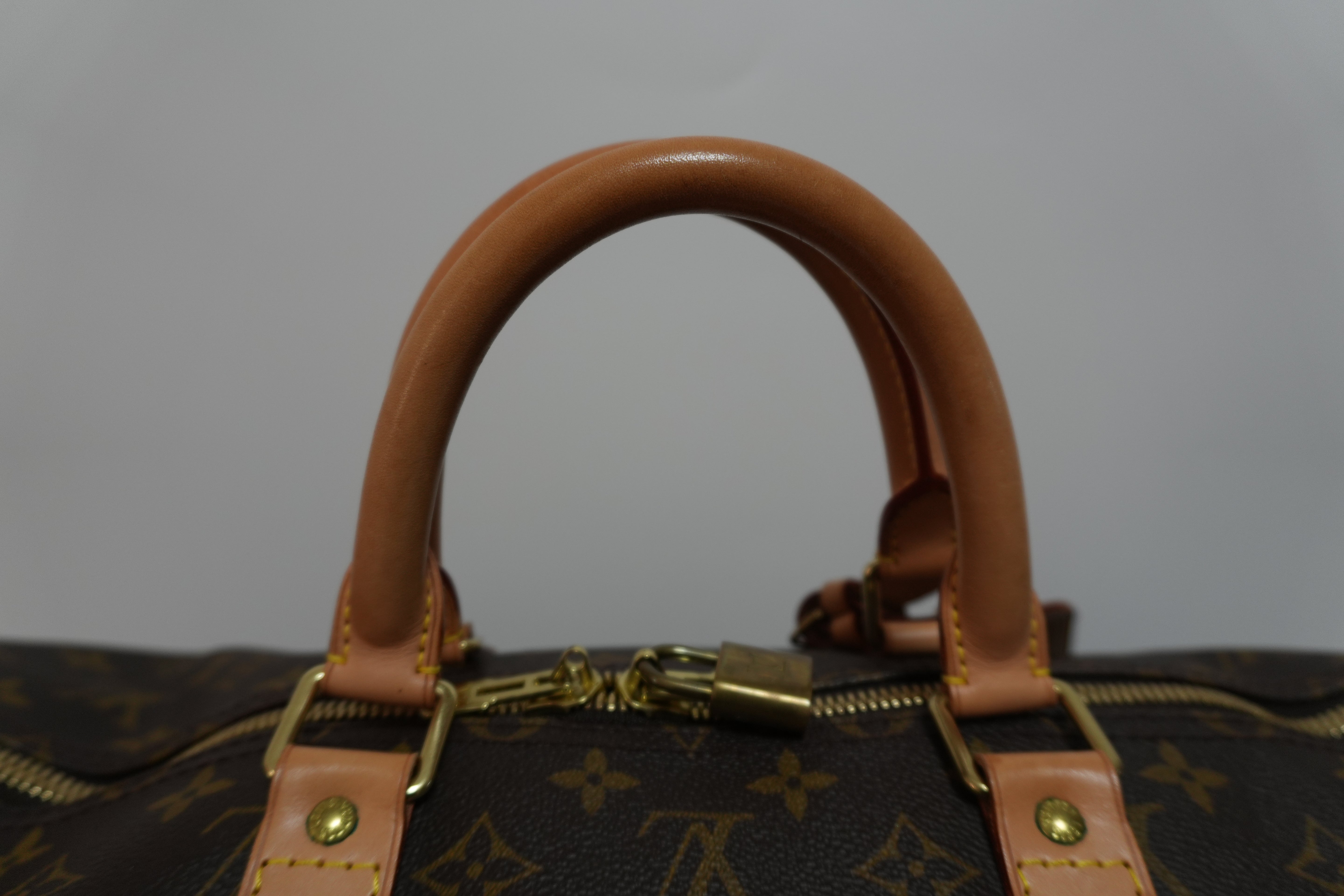 Louis Vuitton Monogram Keepall 55 Bandouliere Used