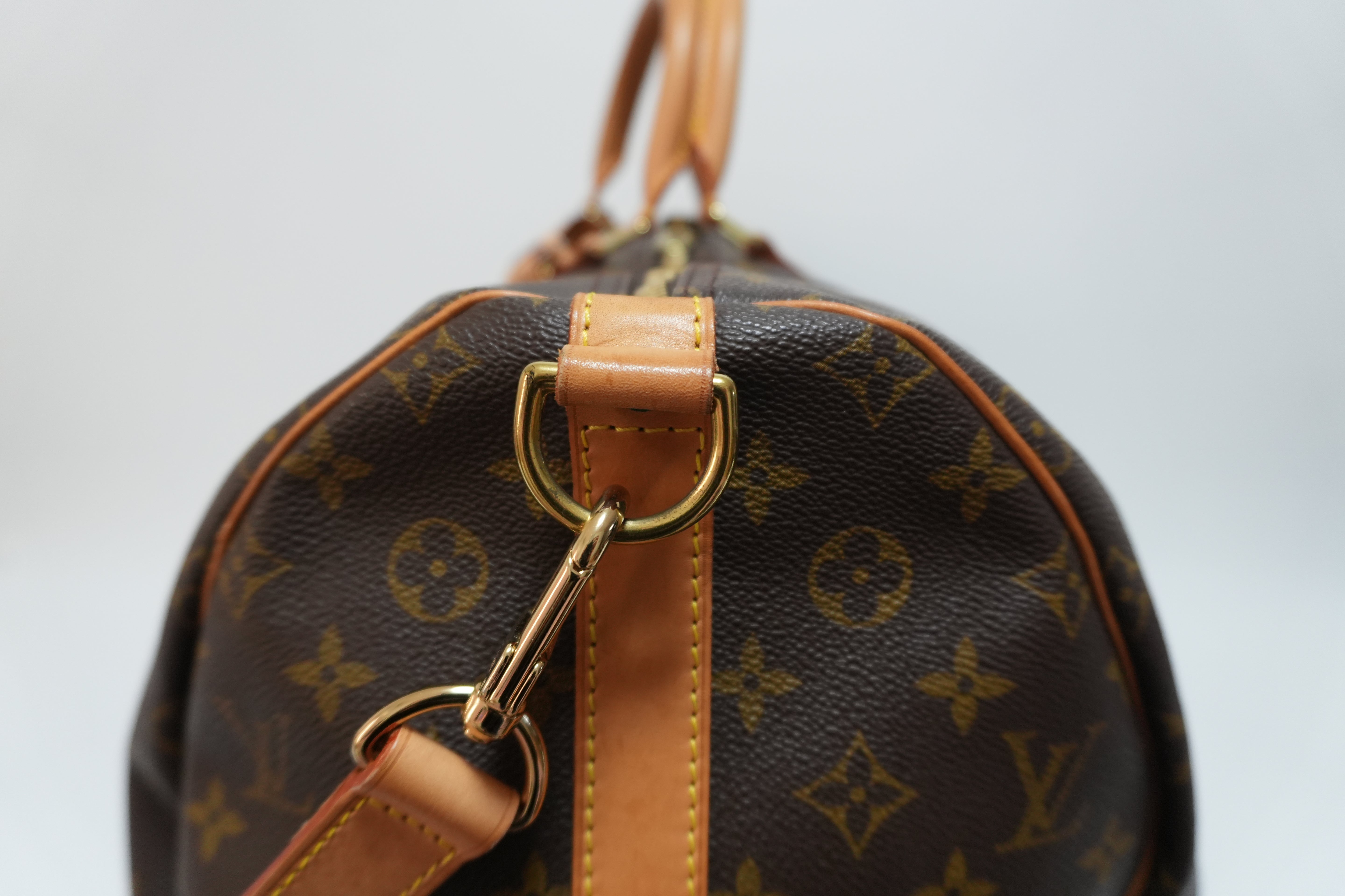 Louis Vuitton Monogram Keepall 55 Bandouliere Used