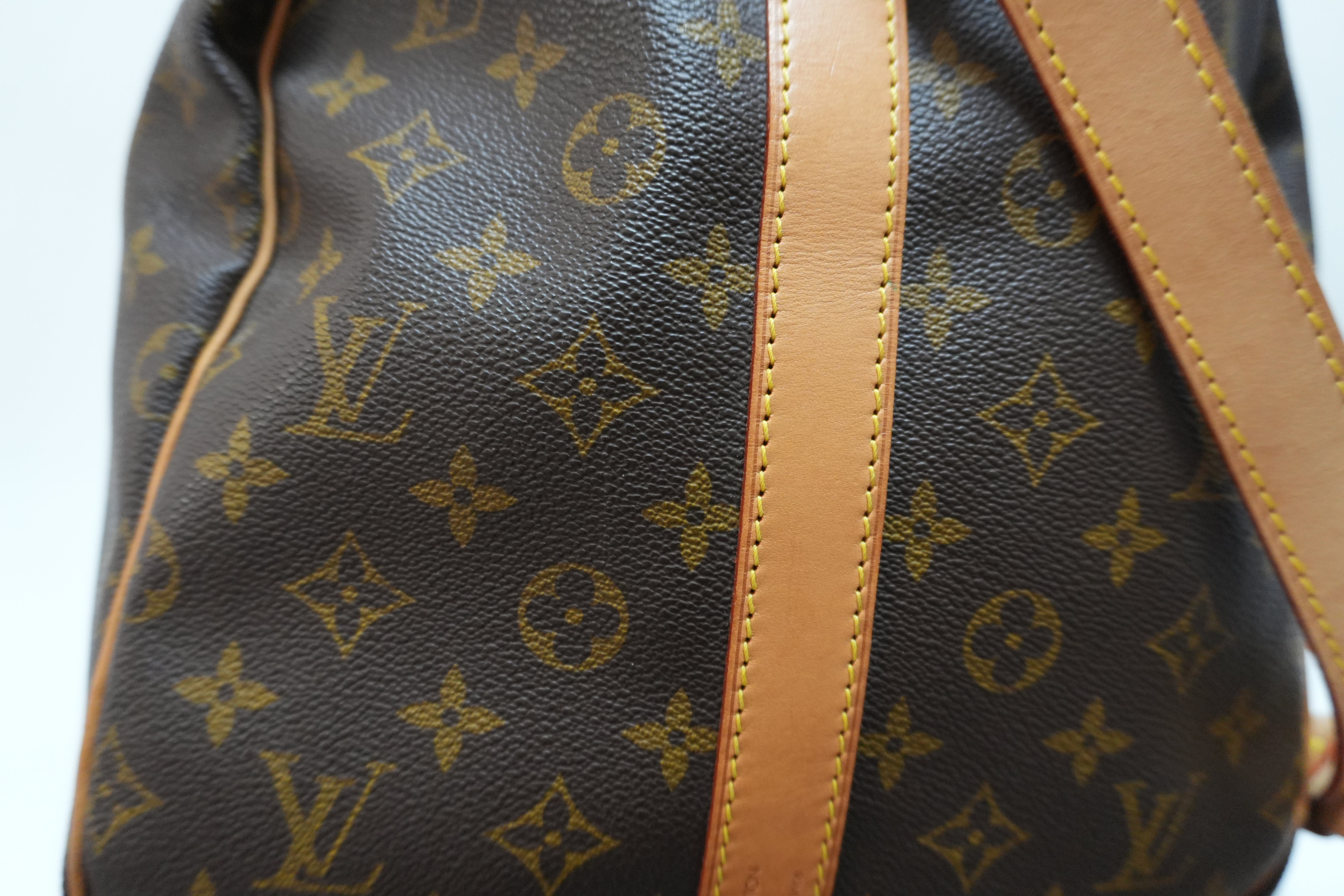 Louis Vuitton Monogram Keepall 55 Bandouliere Used