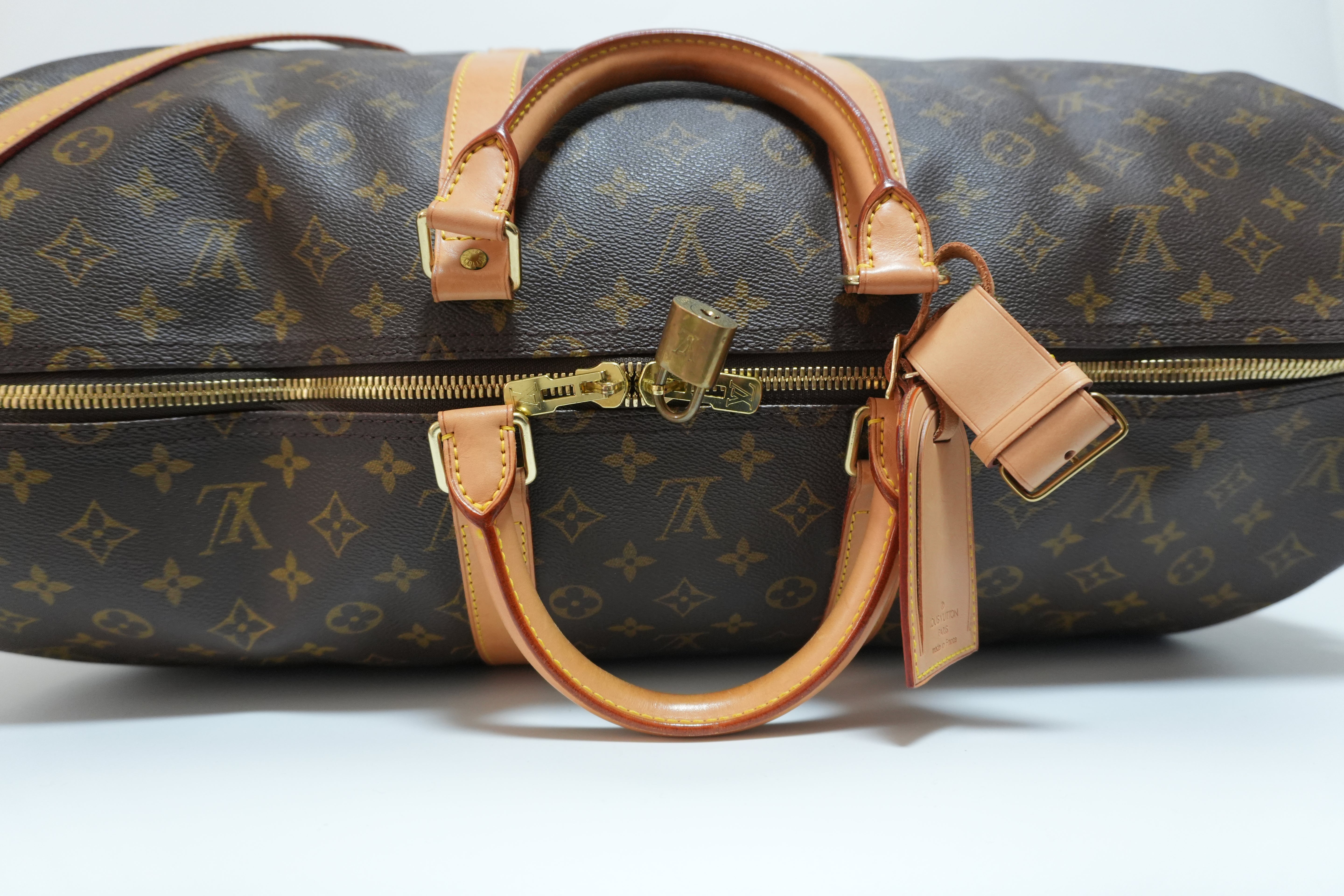 Louis Vuitton Monogram Keepall 55 Bandouliere Used