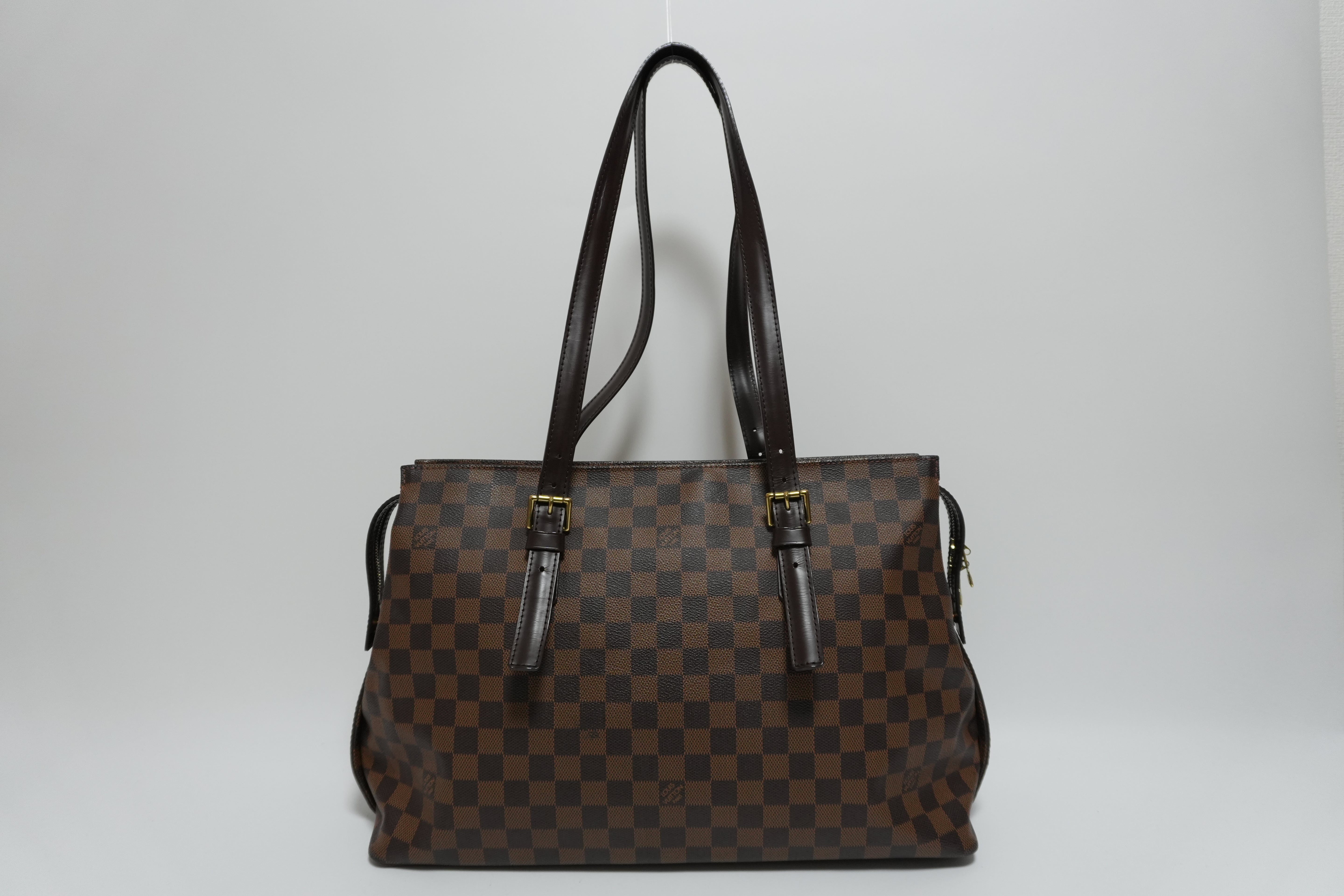 Louis Vuitton Damier Ebene Chelsea Tote Bag Used