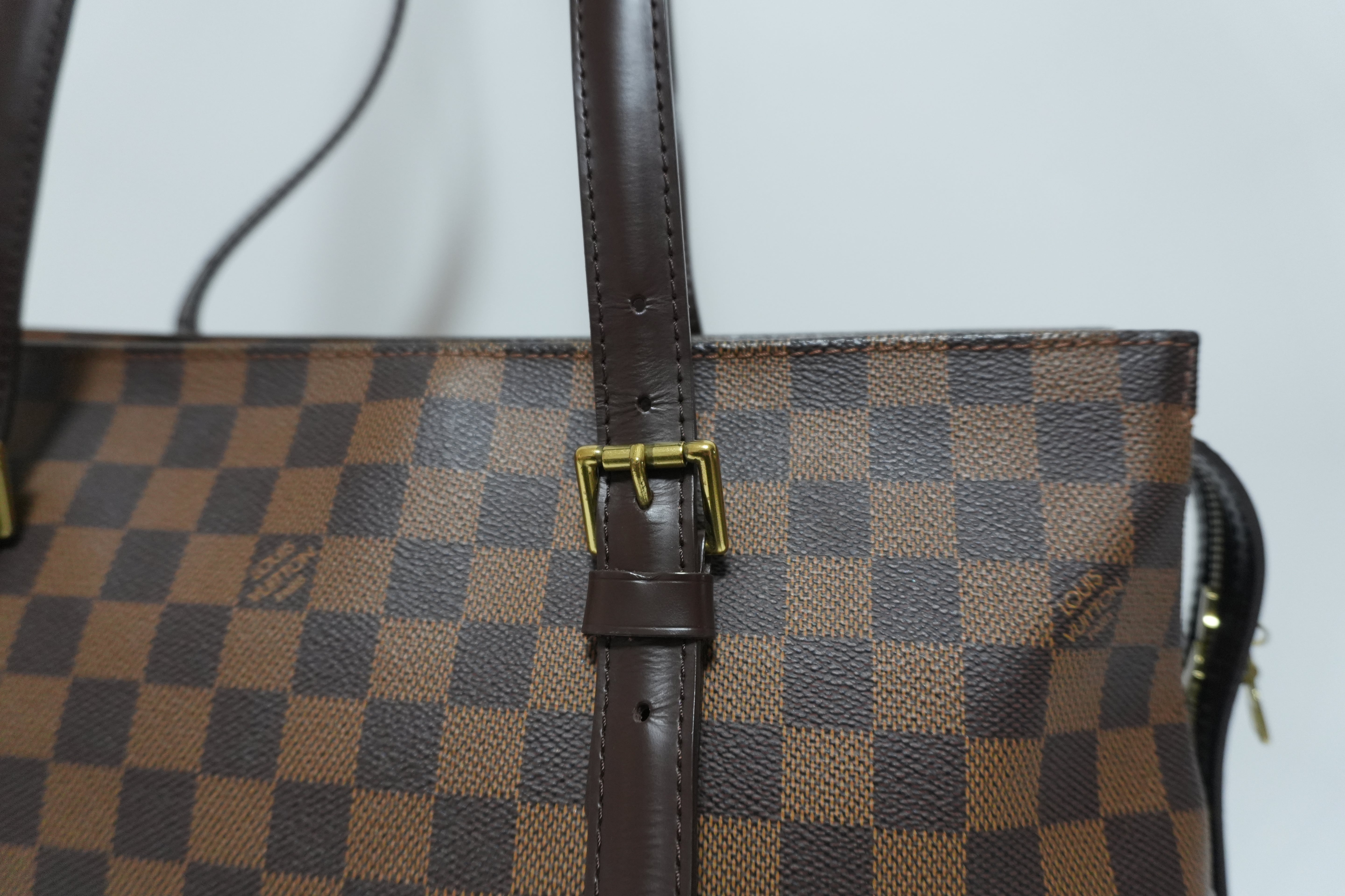 Louis Vuitton Damier Ebene Chelsea Tote Bag Used