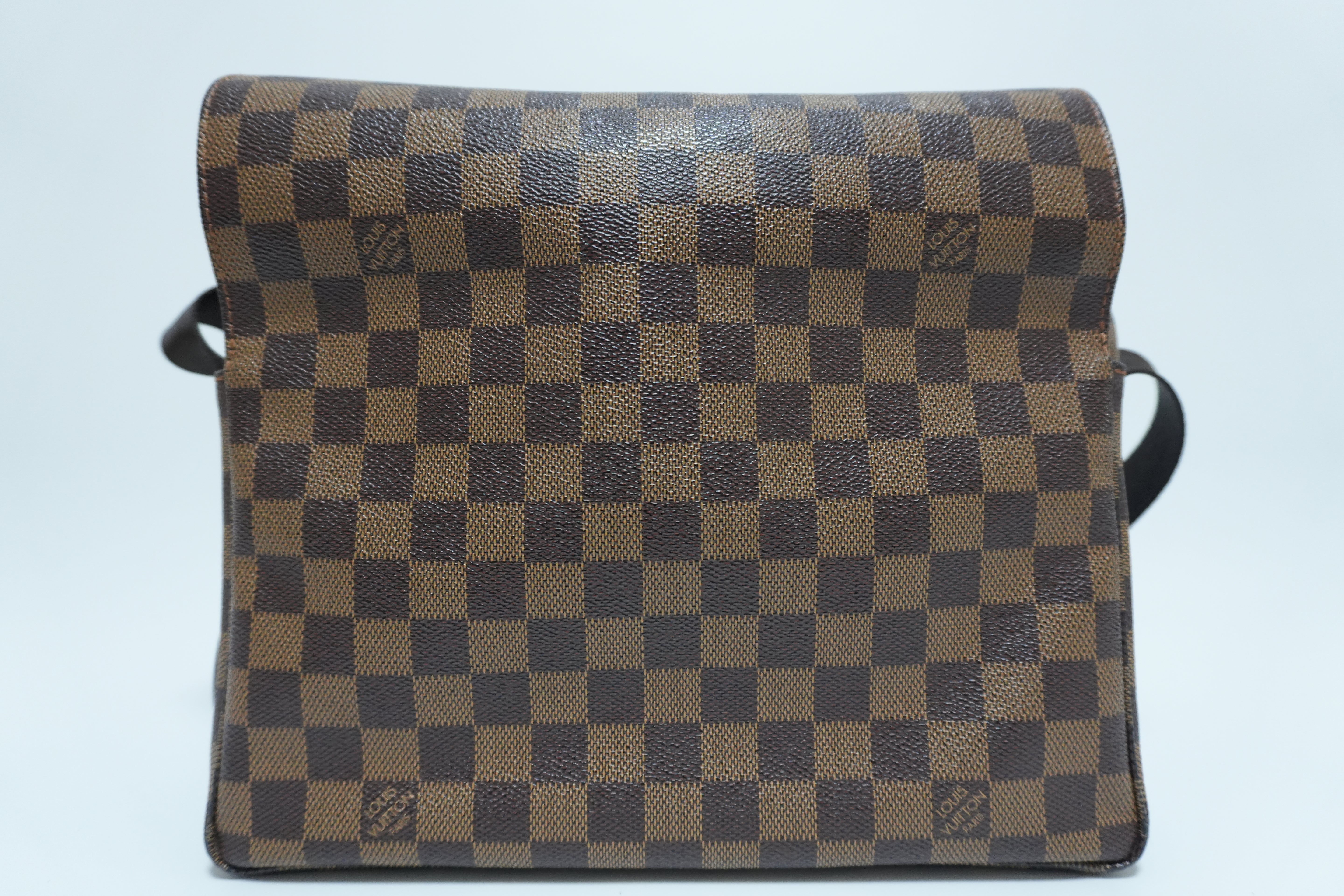 Louis Vuitton Damier Ebene Naviglio Messenger Bag Used