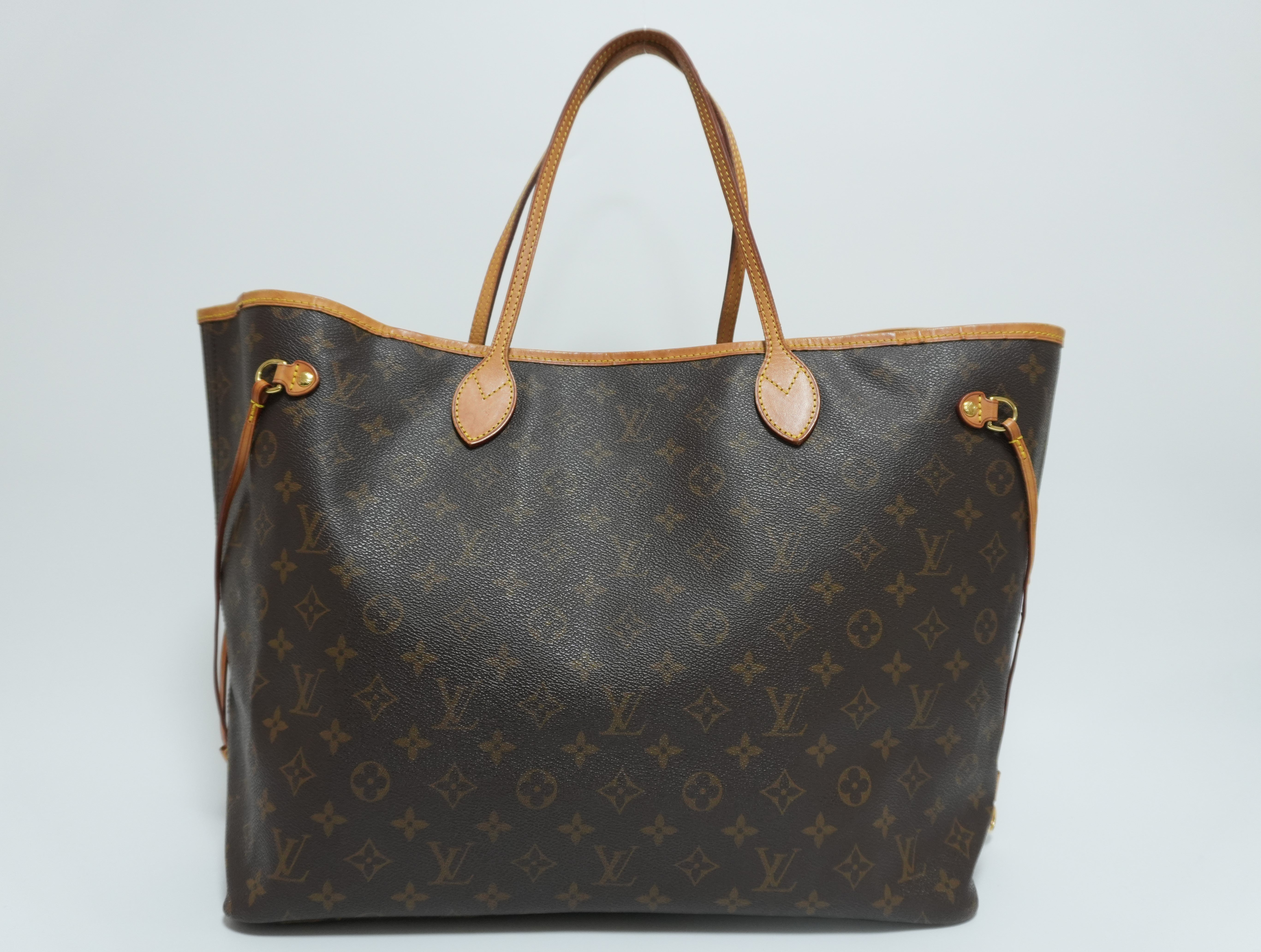 Louis Vuitton Monogram Neverfull GM Tote Bag Used