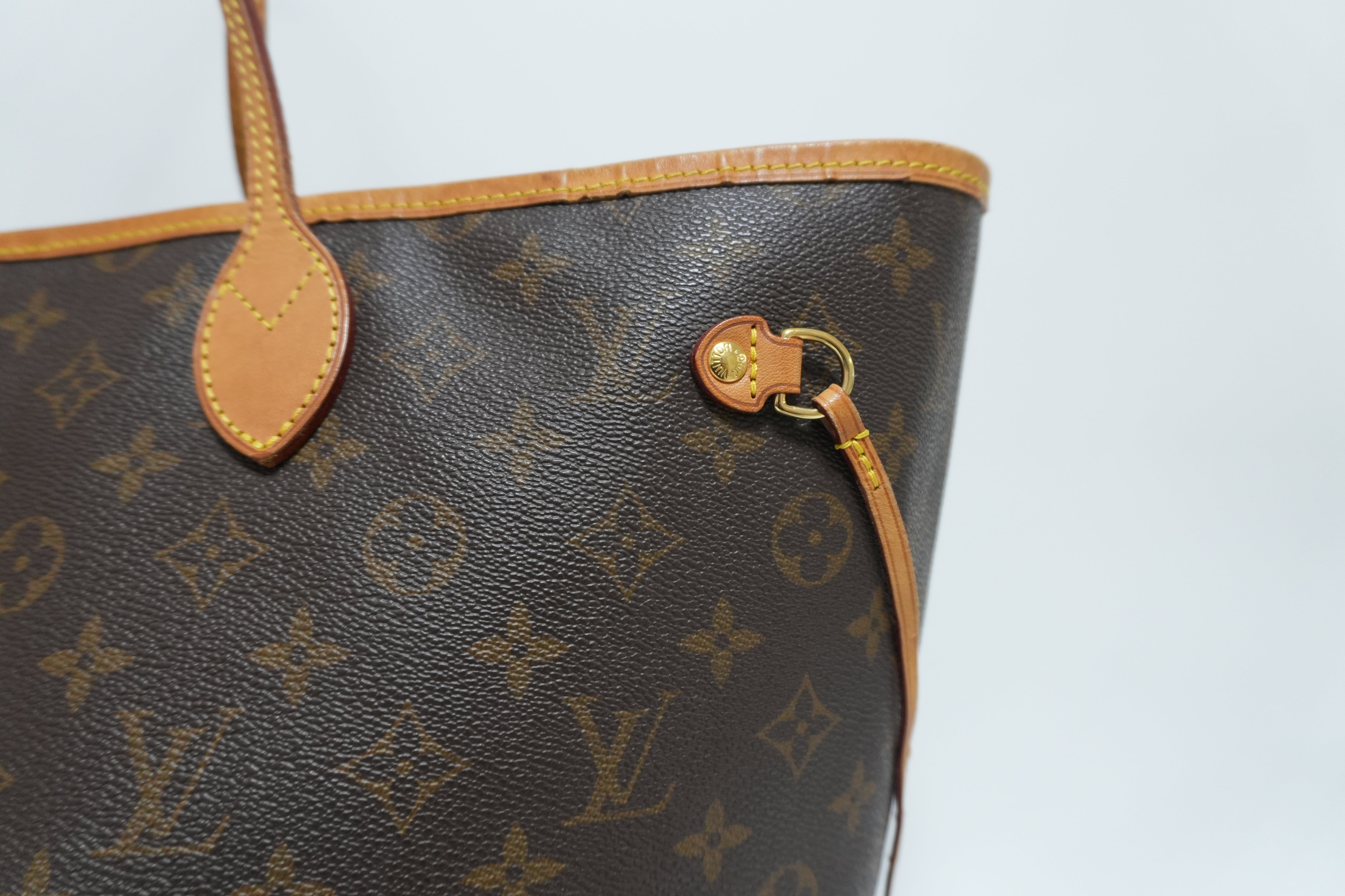 Louis Vuitton Monogram Neverfull GM Tote Bag Used