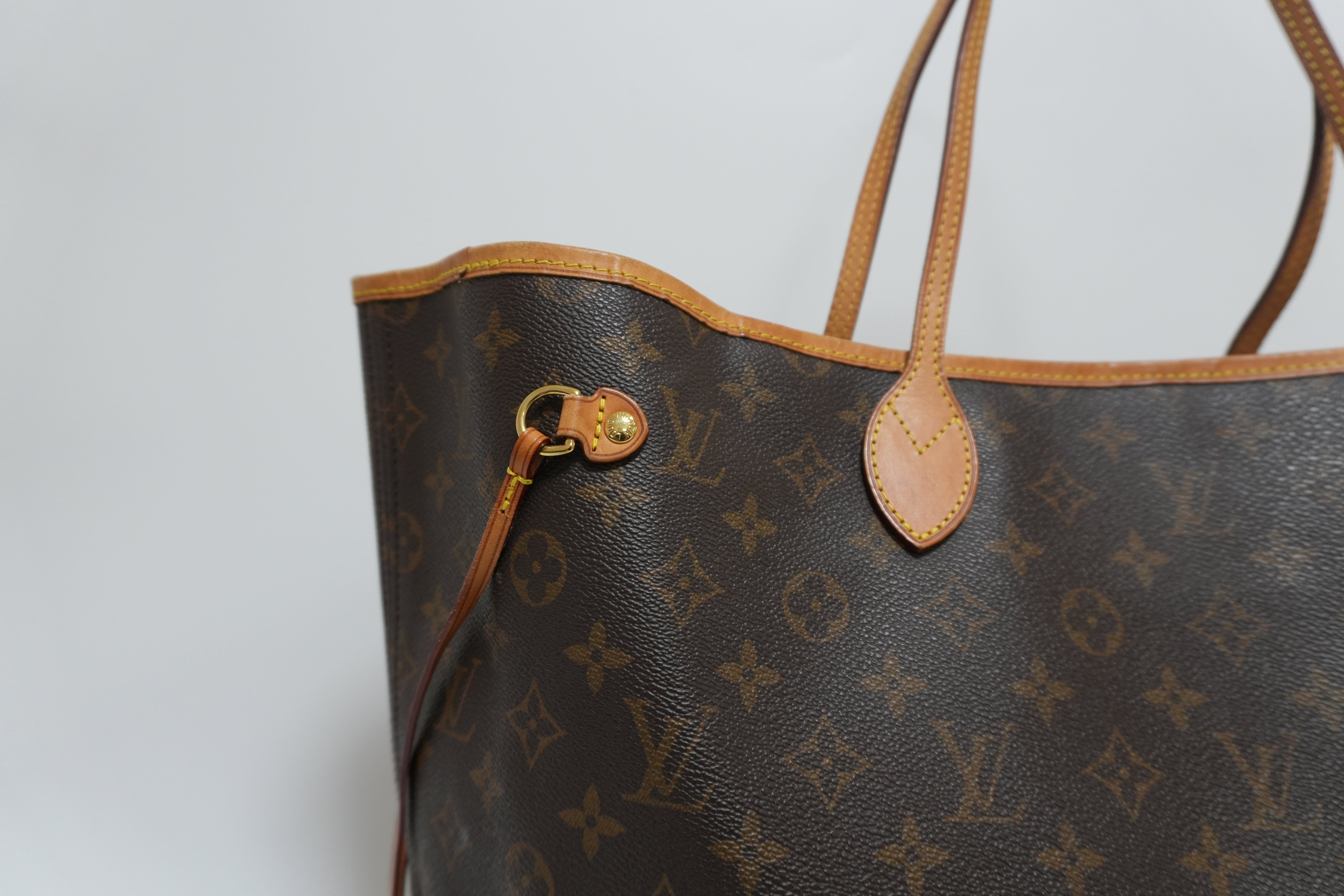 Louis Vuitton Monogram Neverfull GM Tote Bag Used