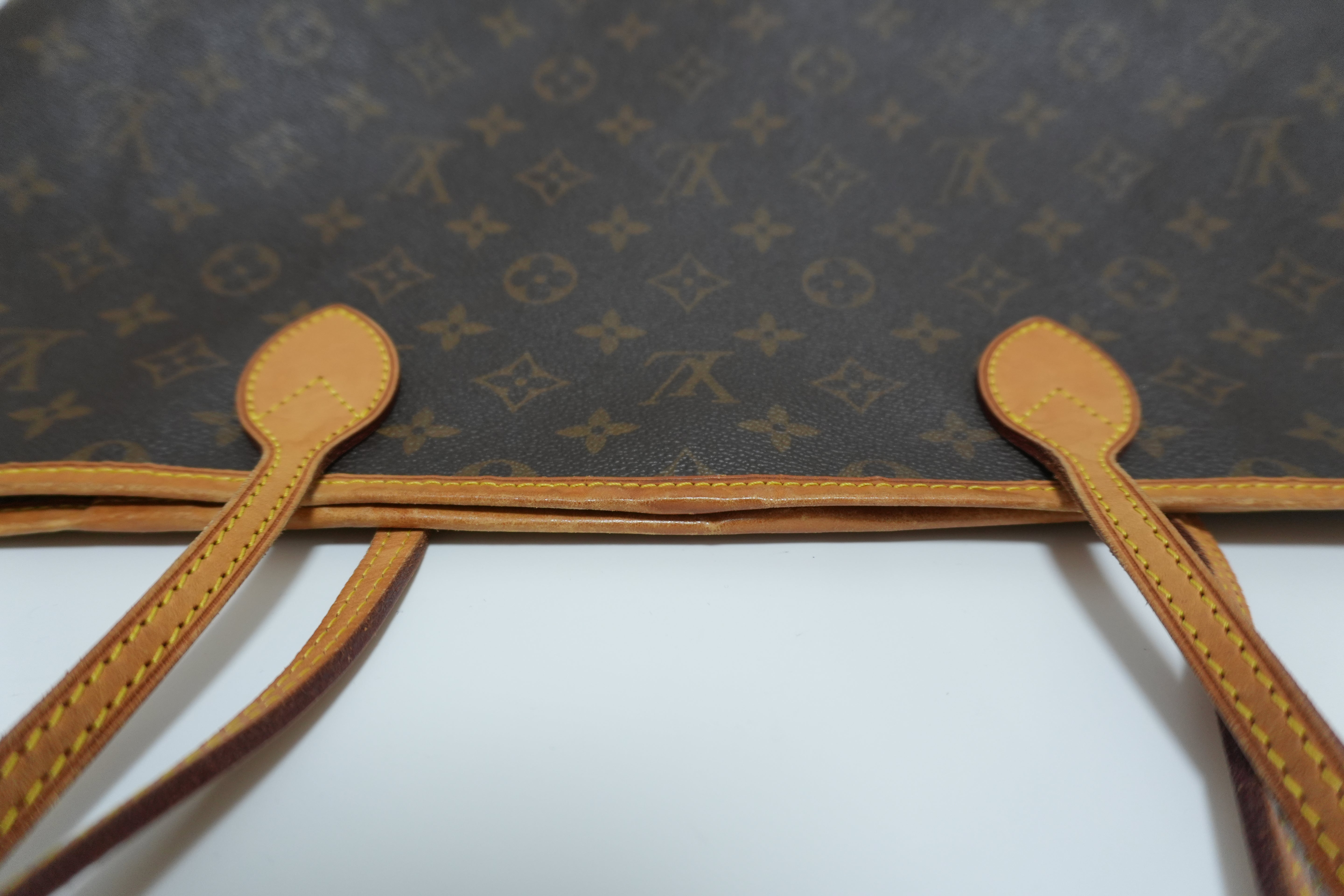 Louis Vuitton Monogram Neverfull GM Tote Bag Used