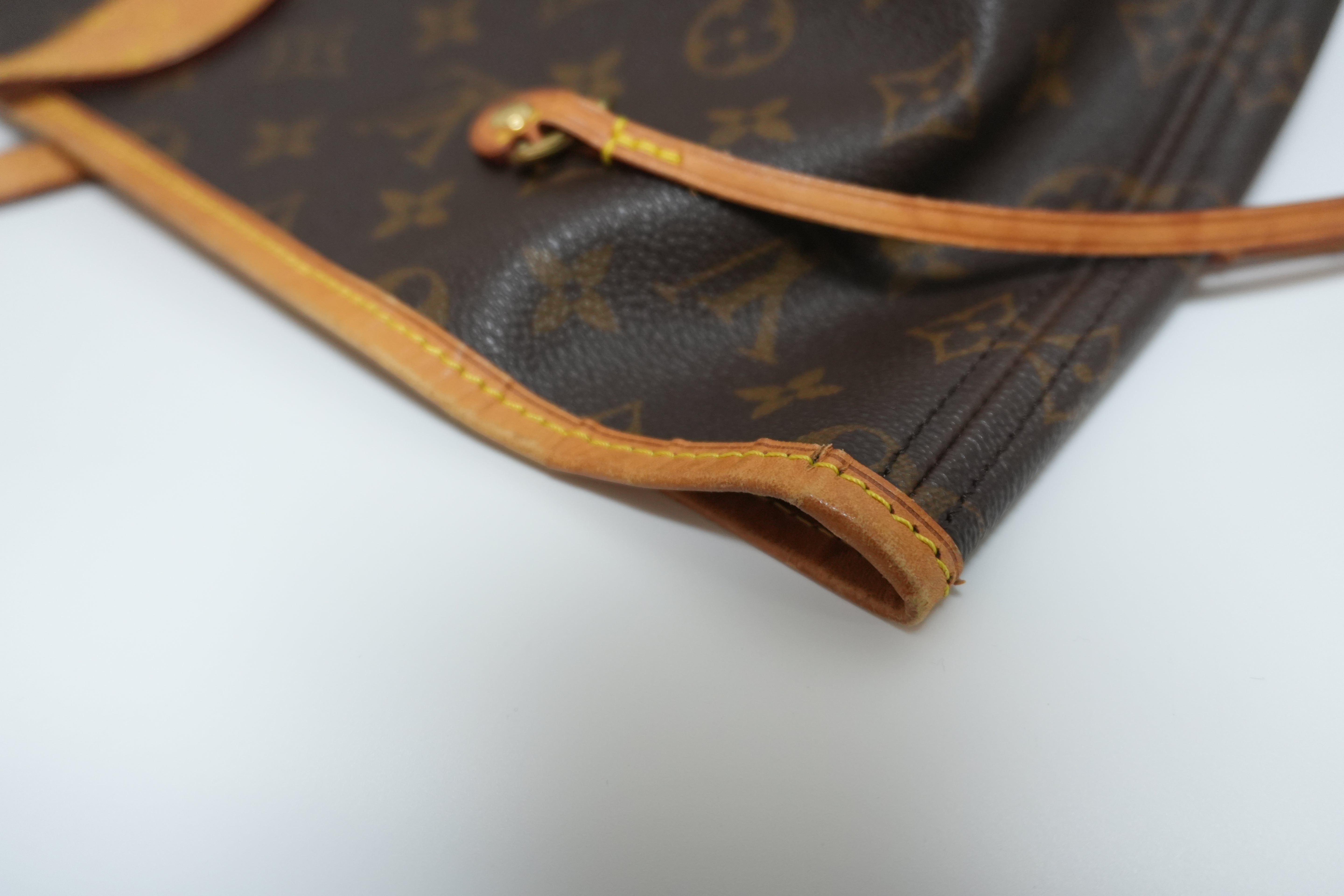 Louis Vuitton Monogram Neverfull GM Tote Bag Used