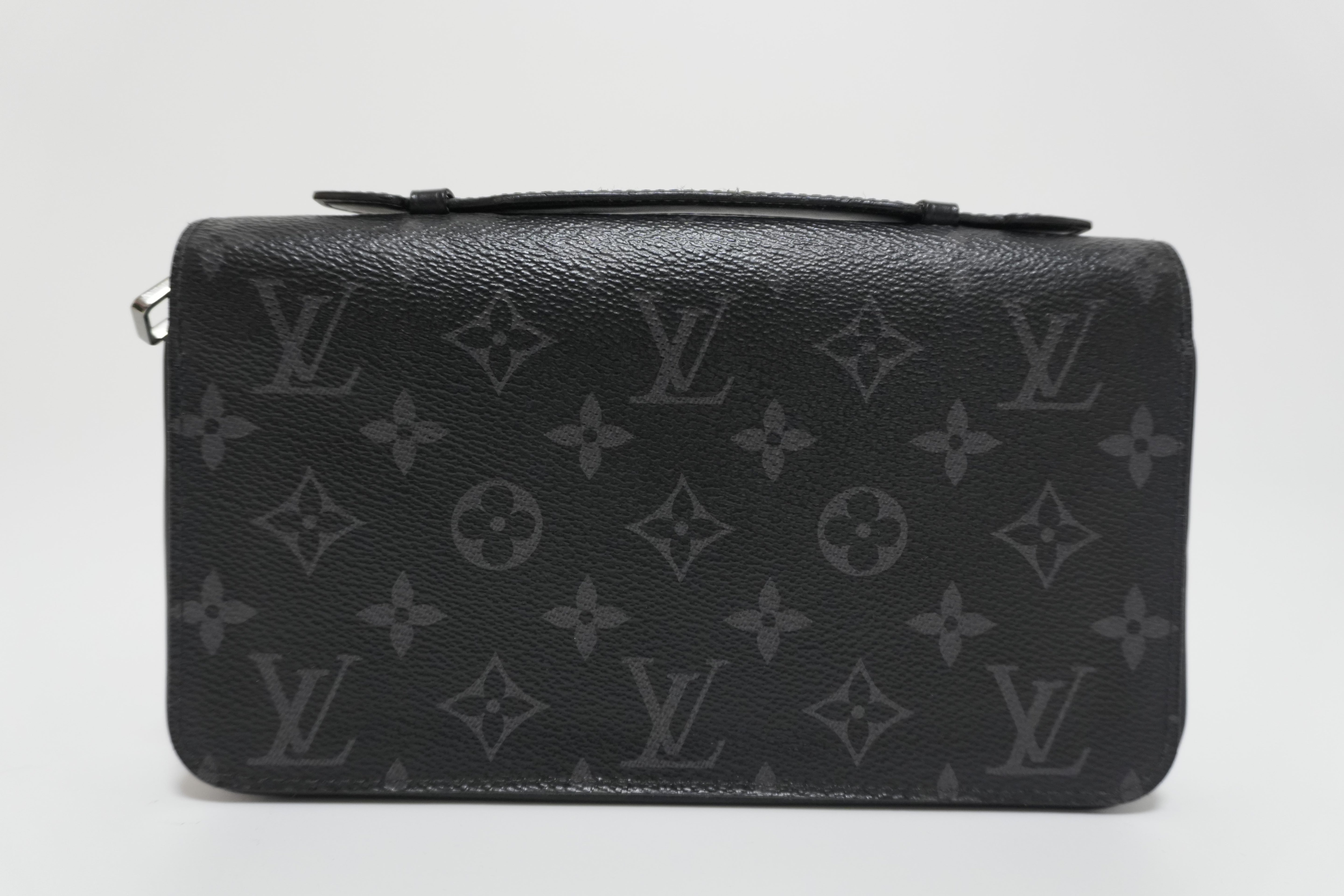 Louis Vuitton Eclipse Zippy XL Wallet Used