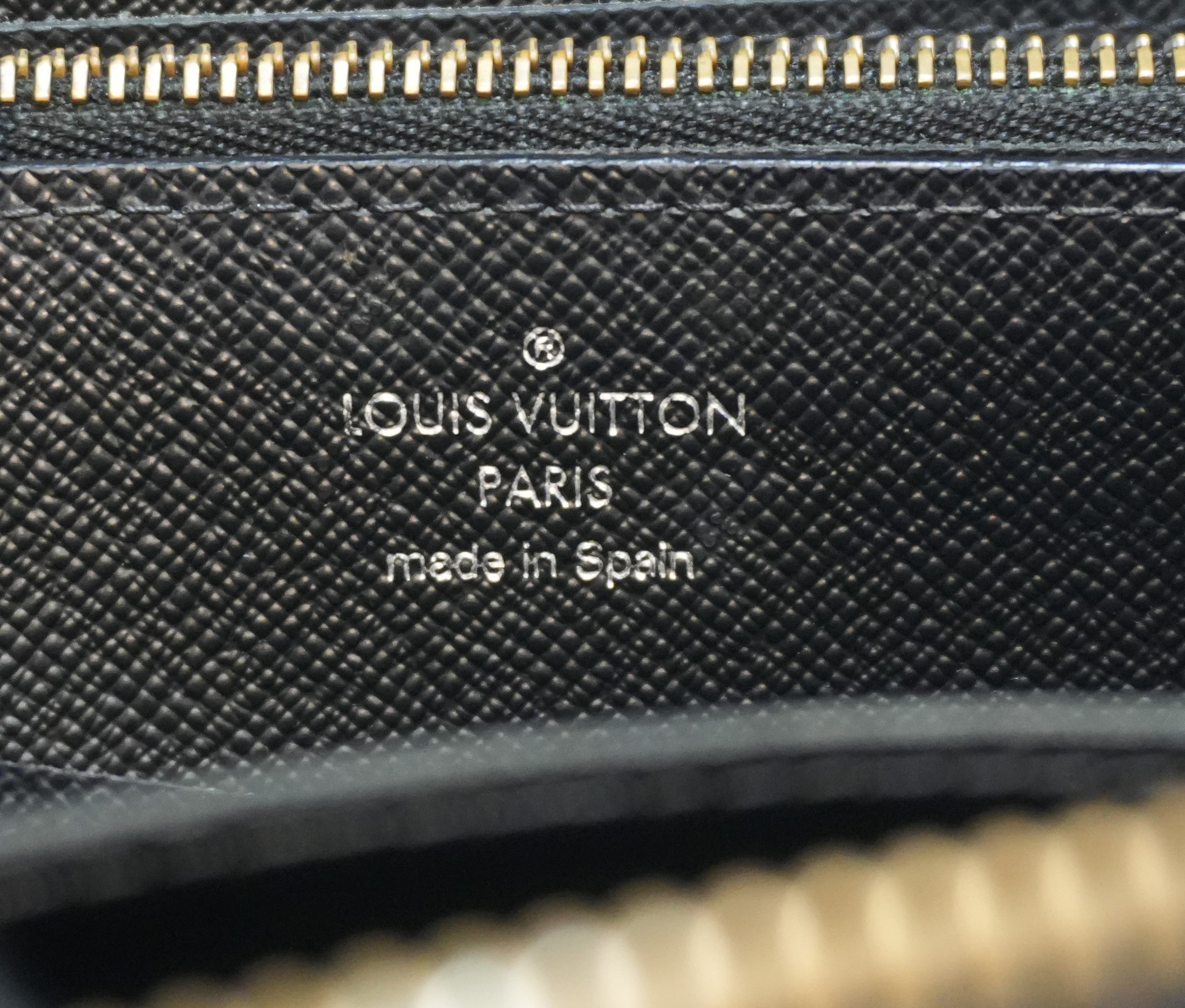 Louis Vuitton Eclipse Zippy XL Wallet Used