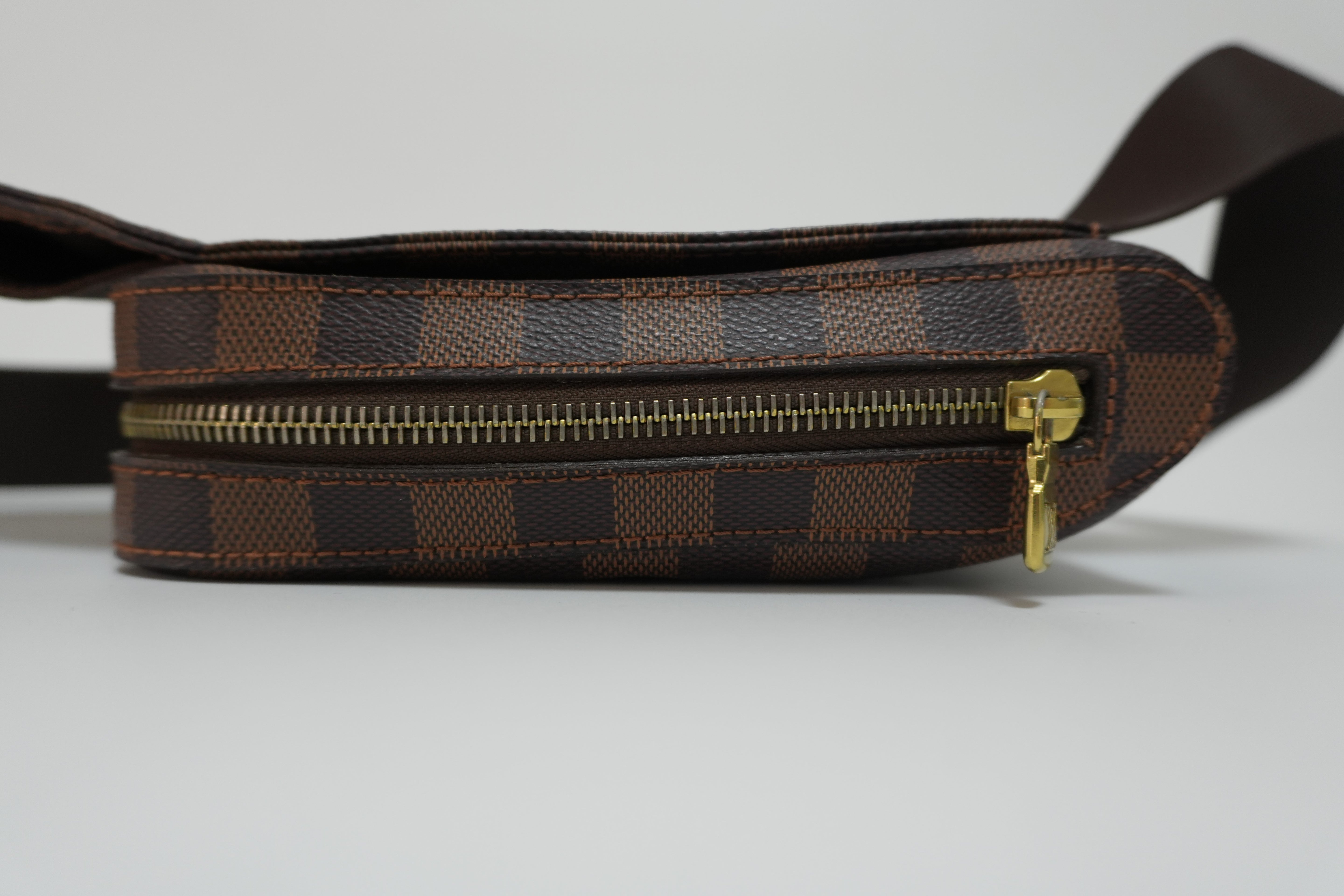 Louis Vuitton Damier Ebene Geronimo Body Bag Used