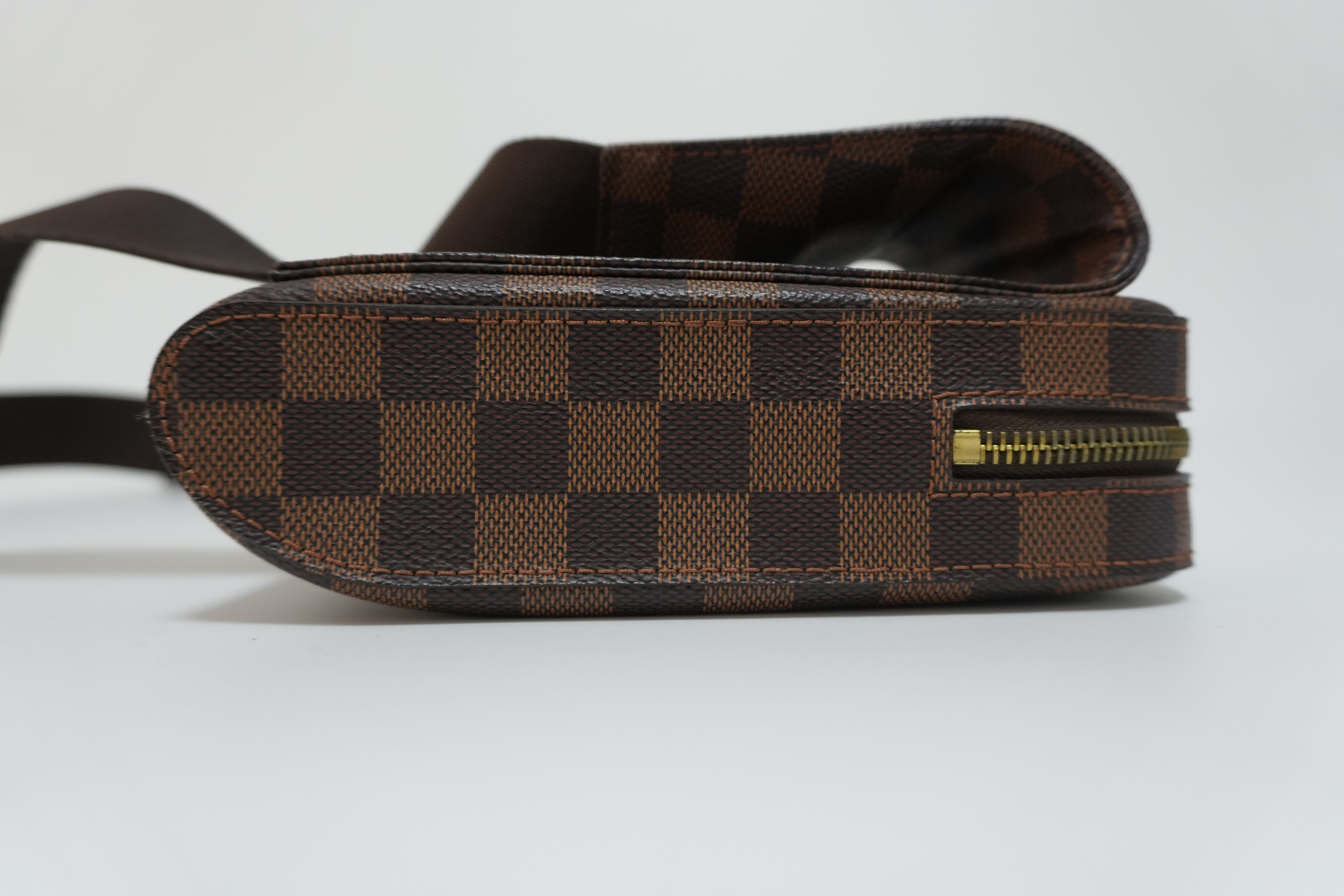 Louis Vuitton Damier Ebene Geronimo Body Bag Used