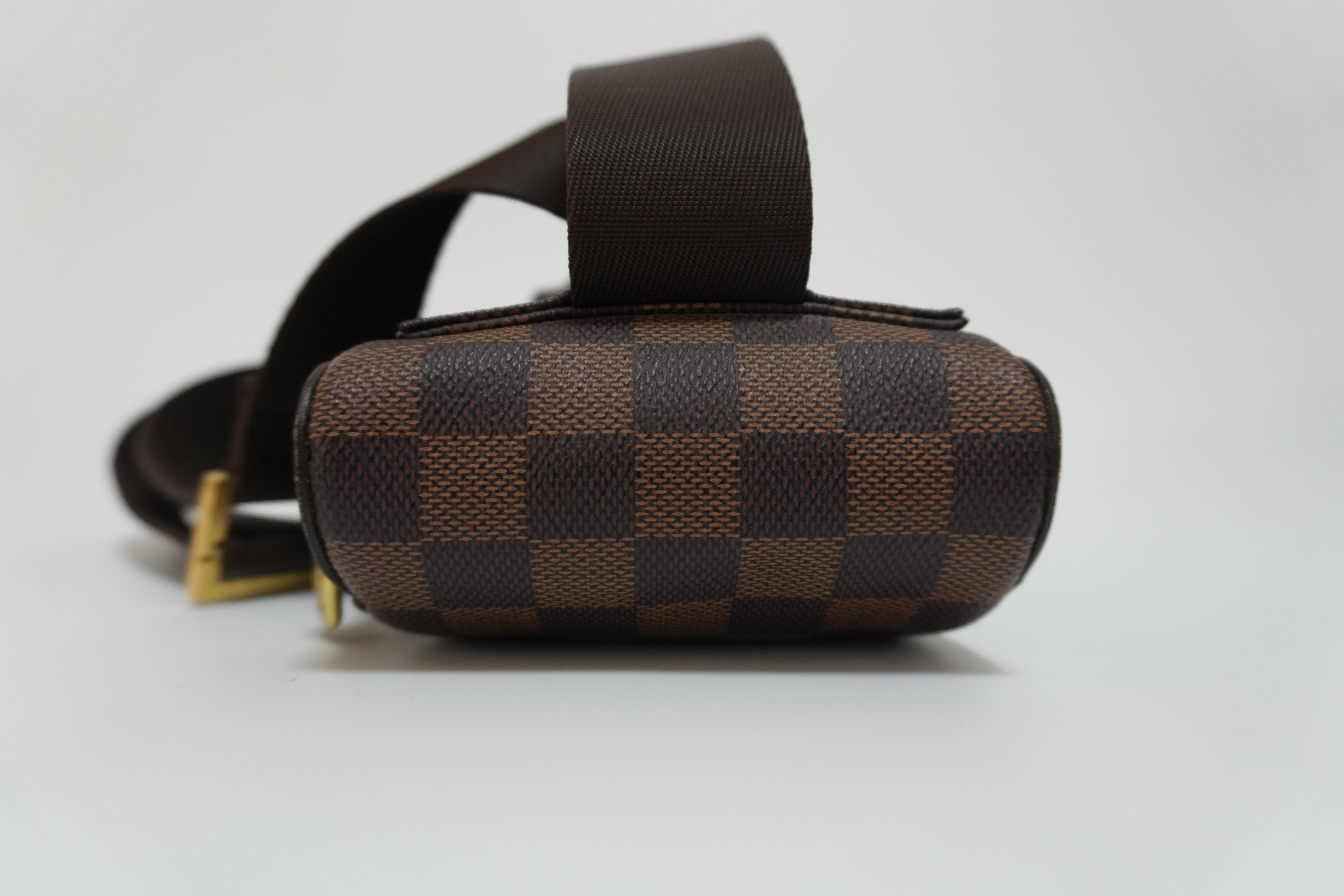 Louis Vuitton Damier Ebene Geronimo Body Bag Used