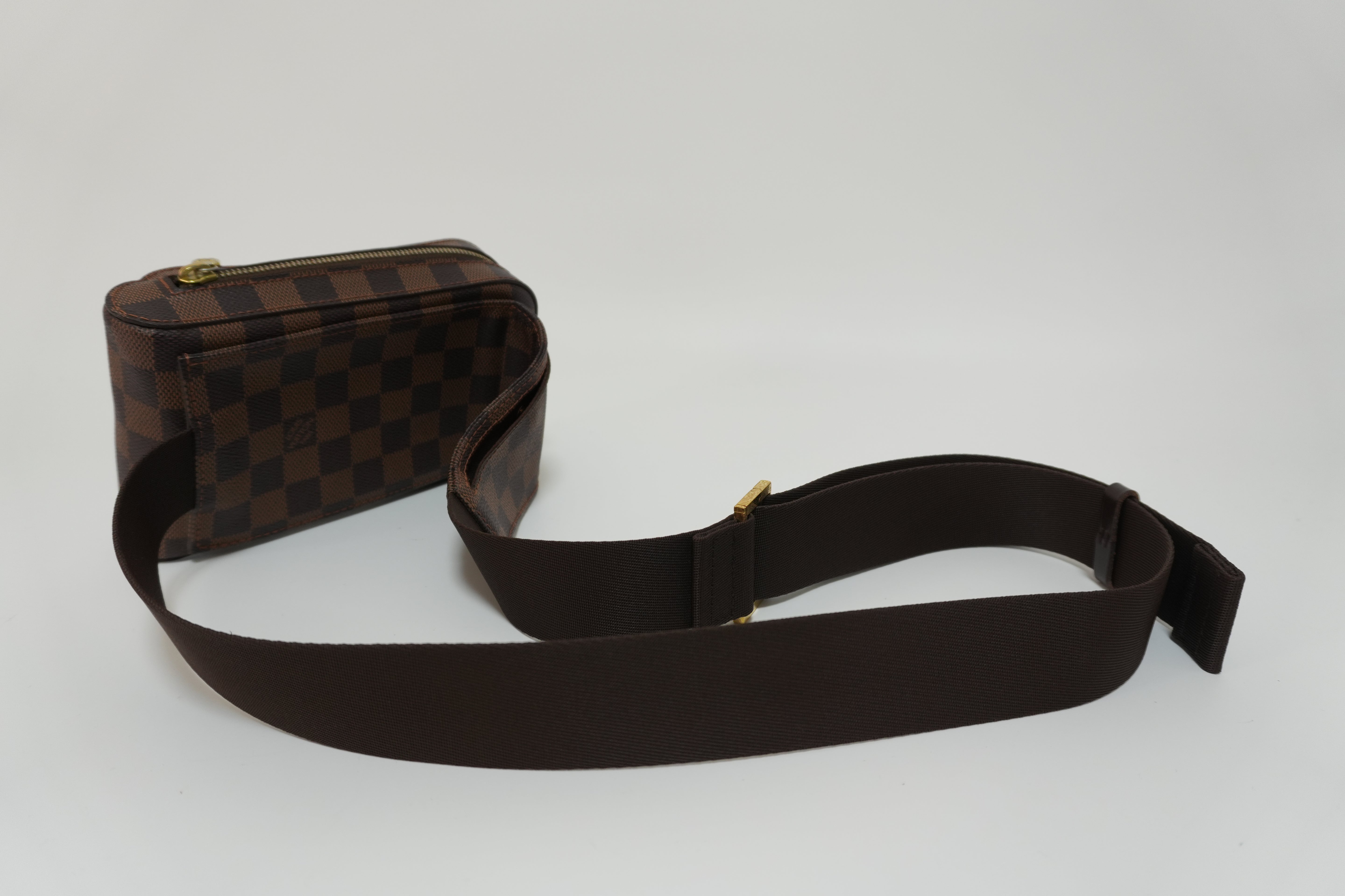 Louis Vuitton Damier Ebene Geronimo Body Bag Used