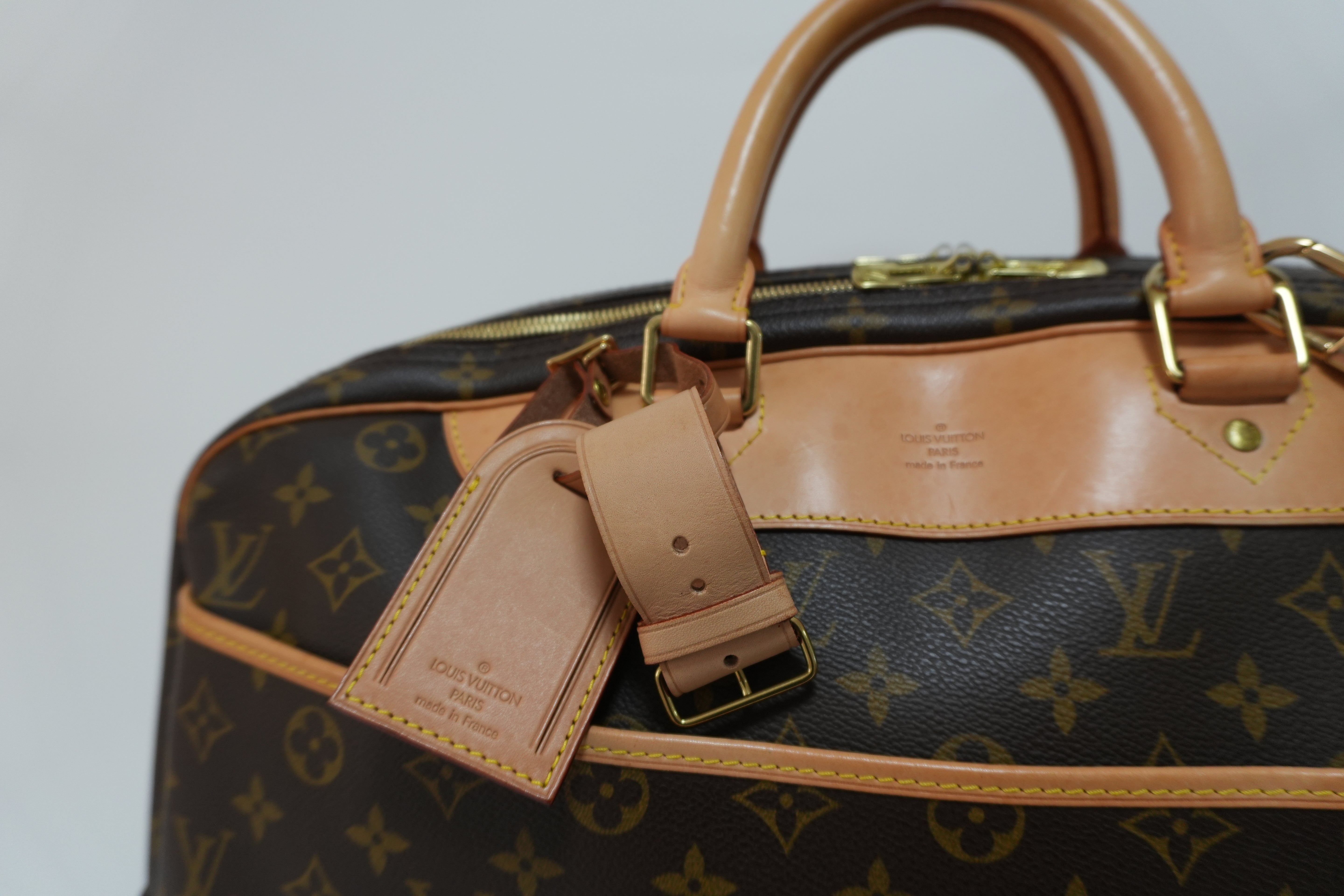 Louis Vuitton Alize Travel Bag Used