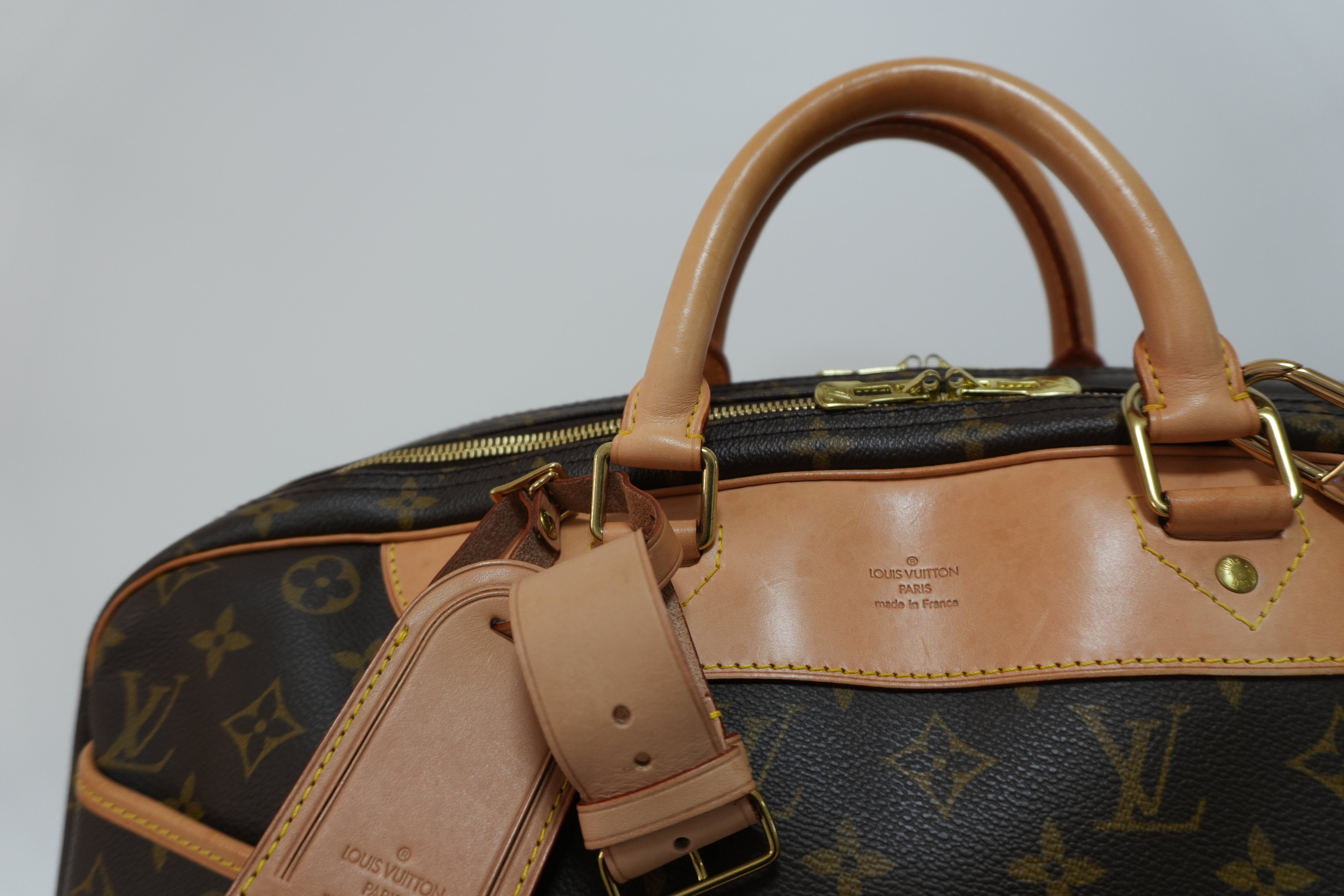 Louis Vuitton Alize Travel Bag Used