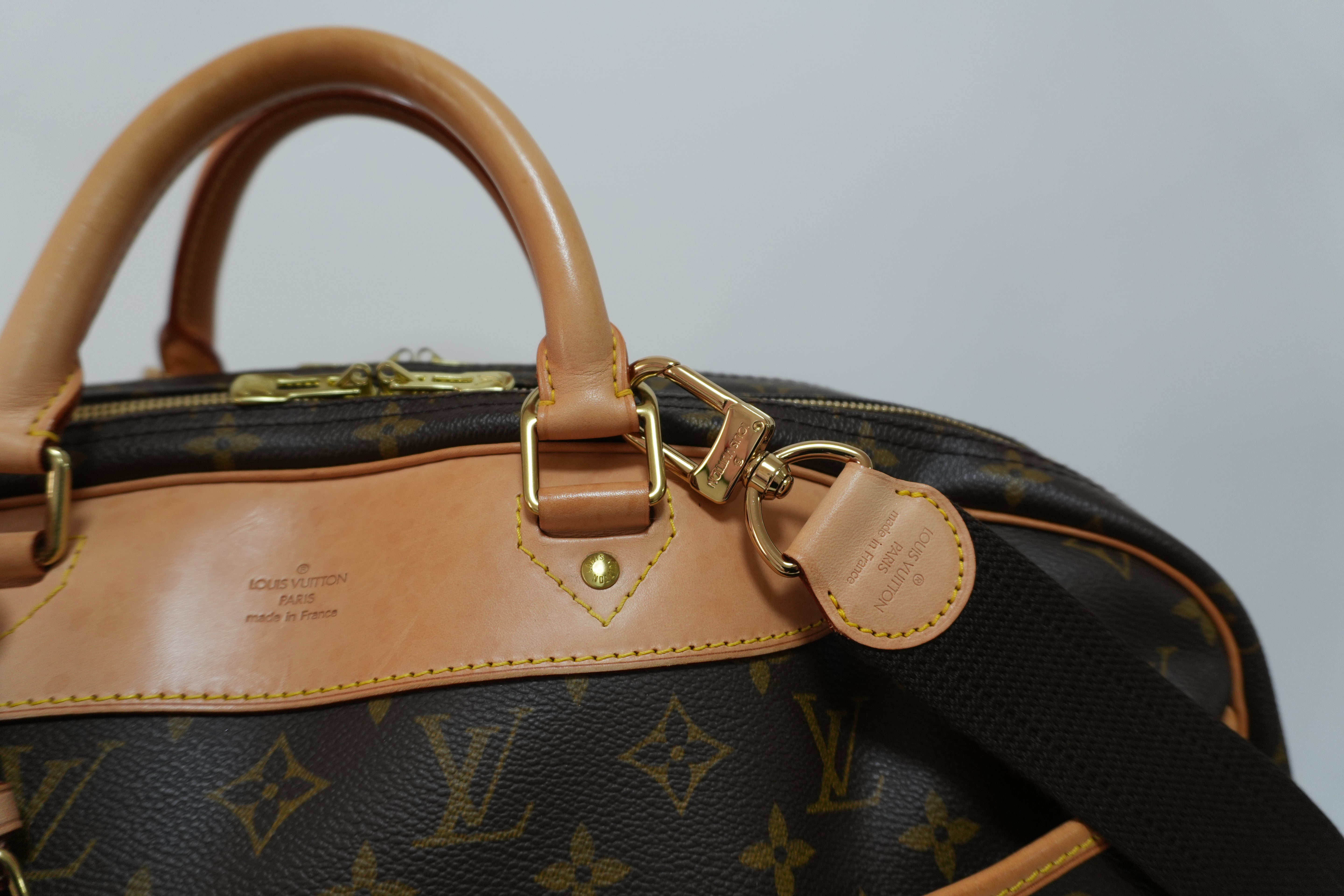 Louis Vuitton Alize Travel Bag Used