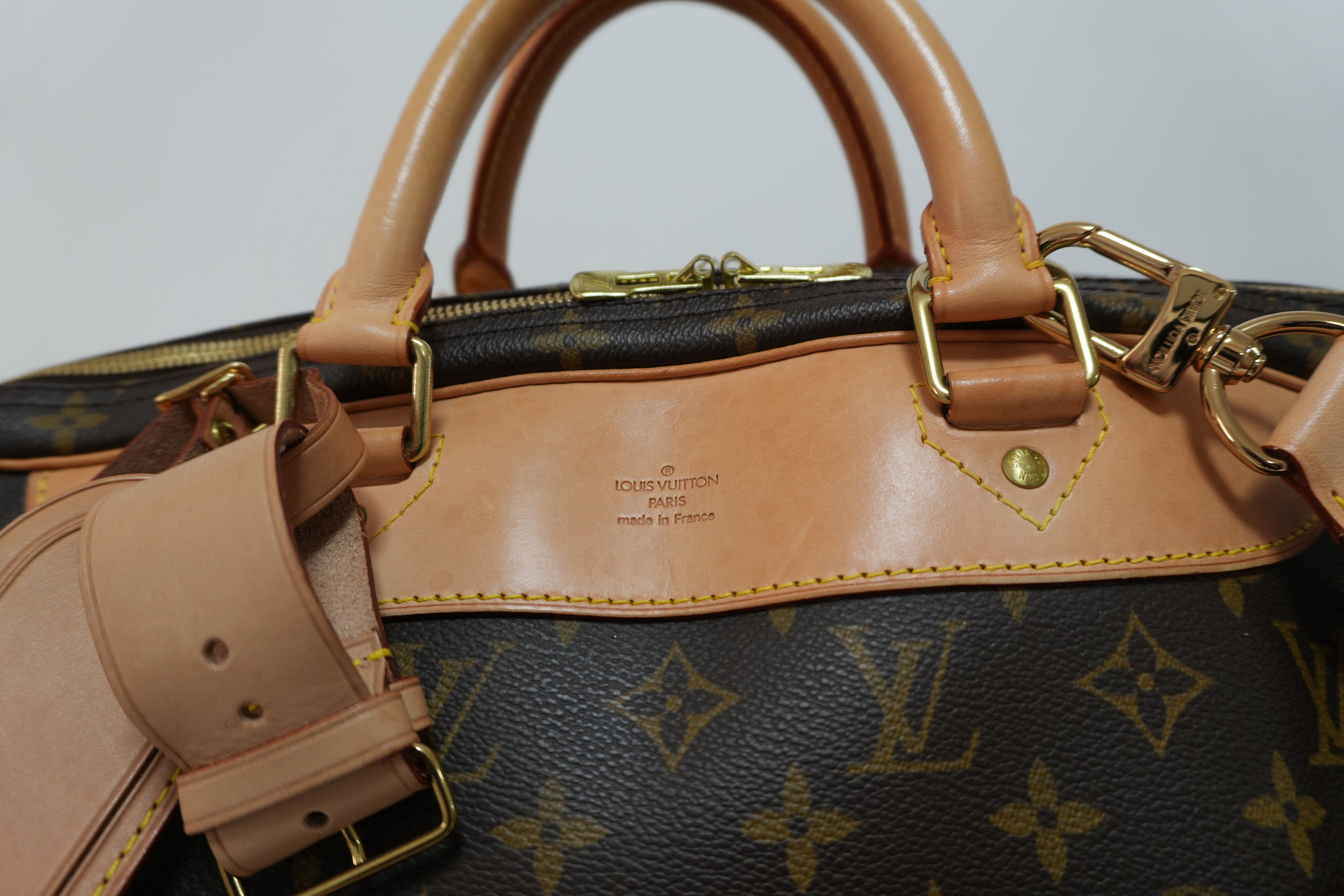 Louis Vuitton Alize Travel Bag Used