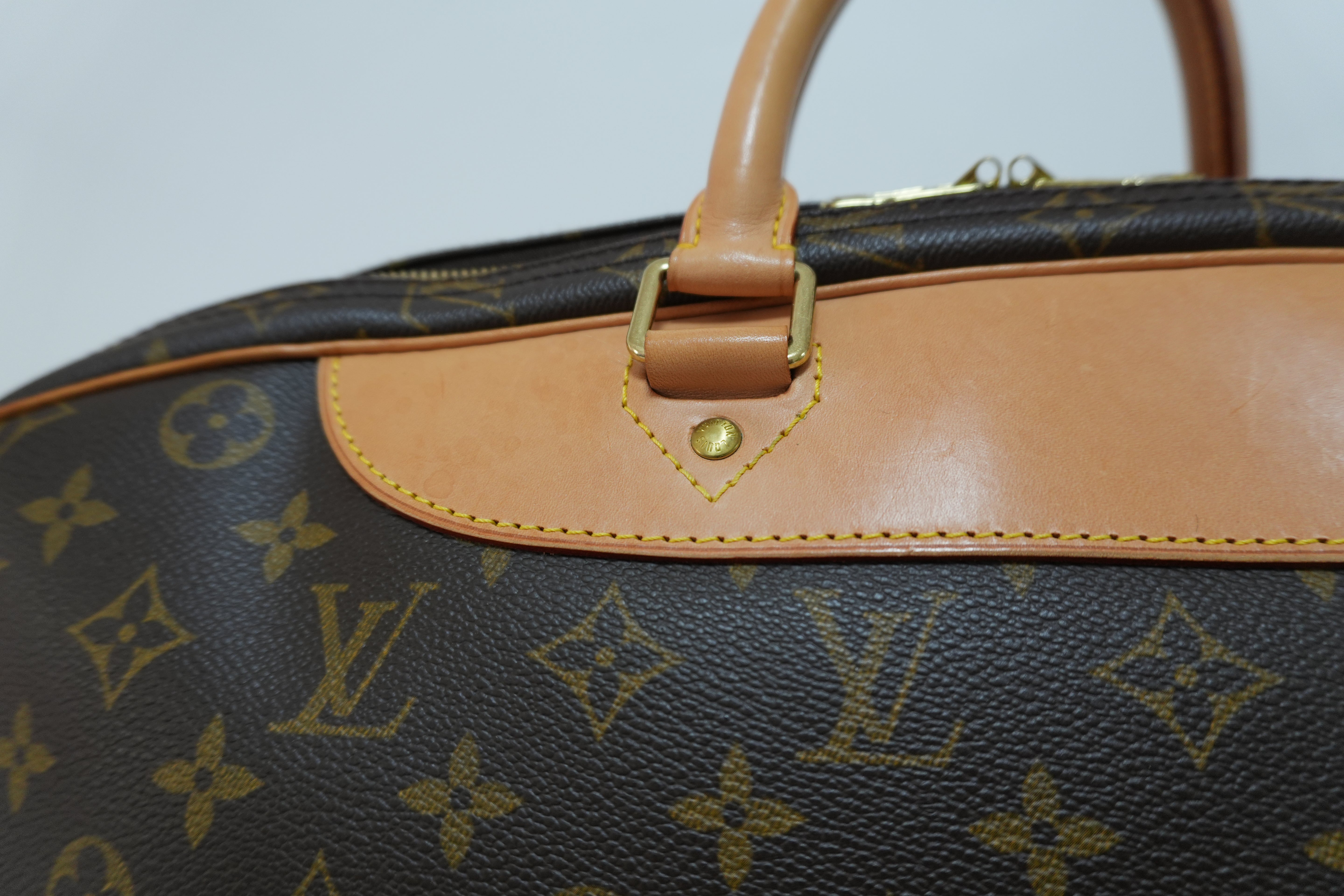 Louis Vuitton Alize Travel Bag Used