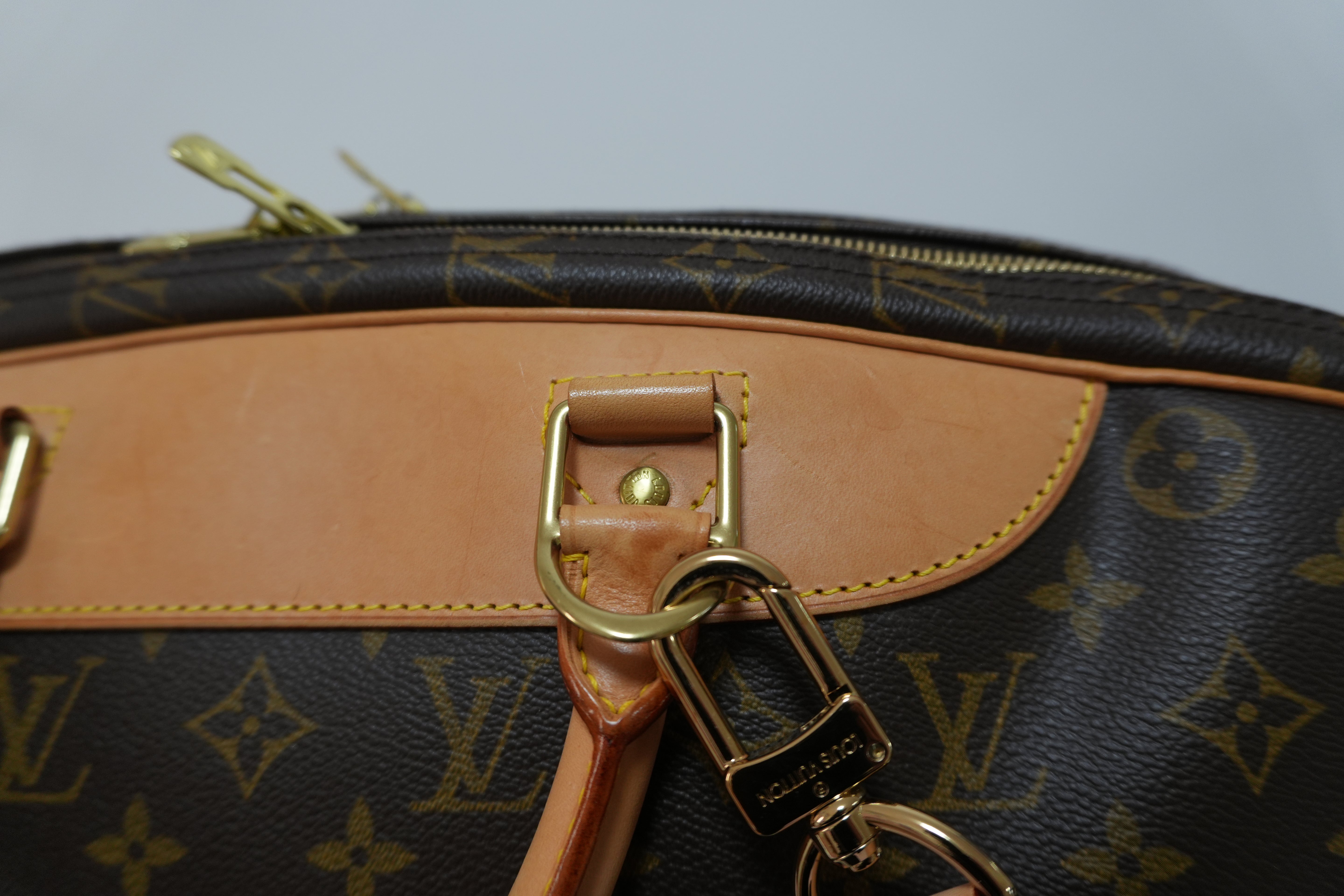 Louis Vuitton Alize Travel Bag Used